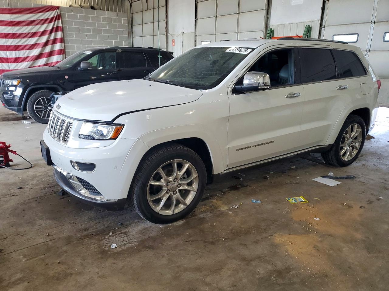 2014 Jeep Grand Cherokee Summit Белый vin: 1C4RJFJG6EC475726