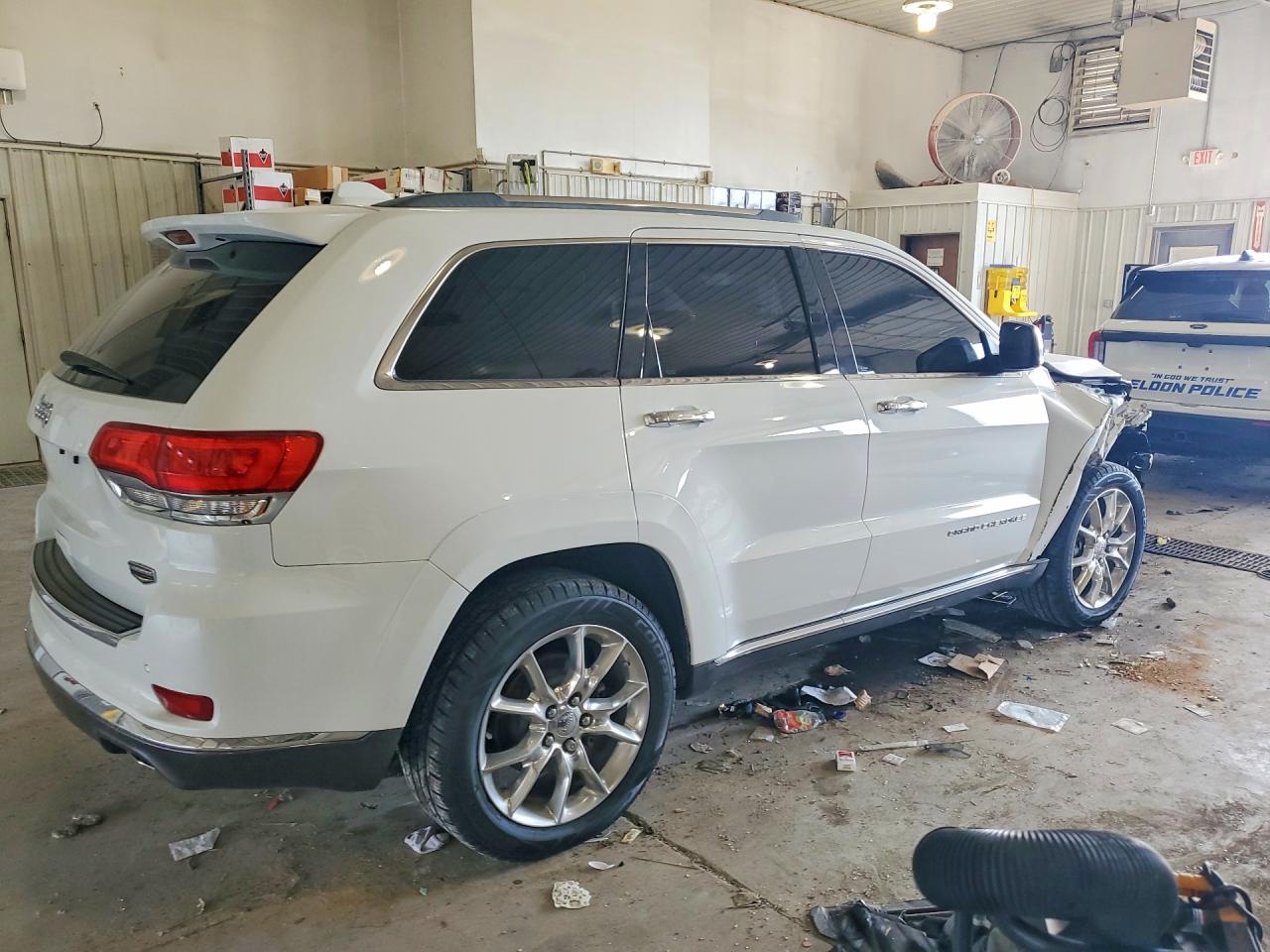 2014 Jeep Grand Cherokee Summit Белый vin: 1C4RJFJG6EC475726