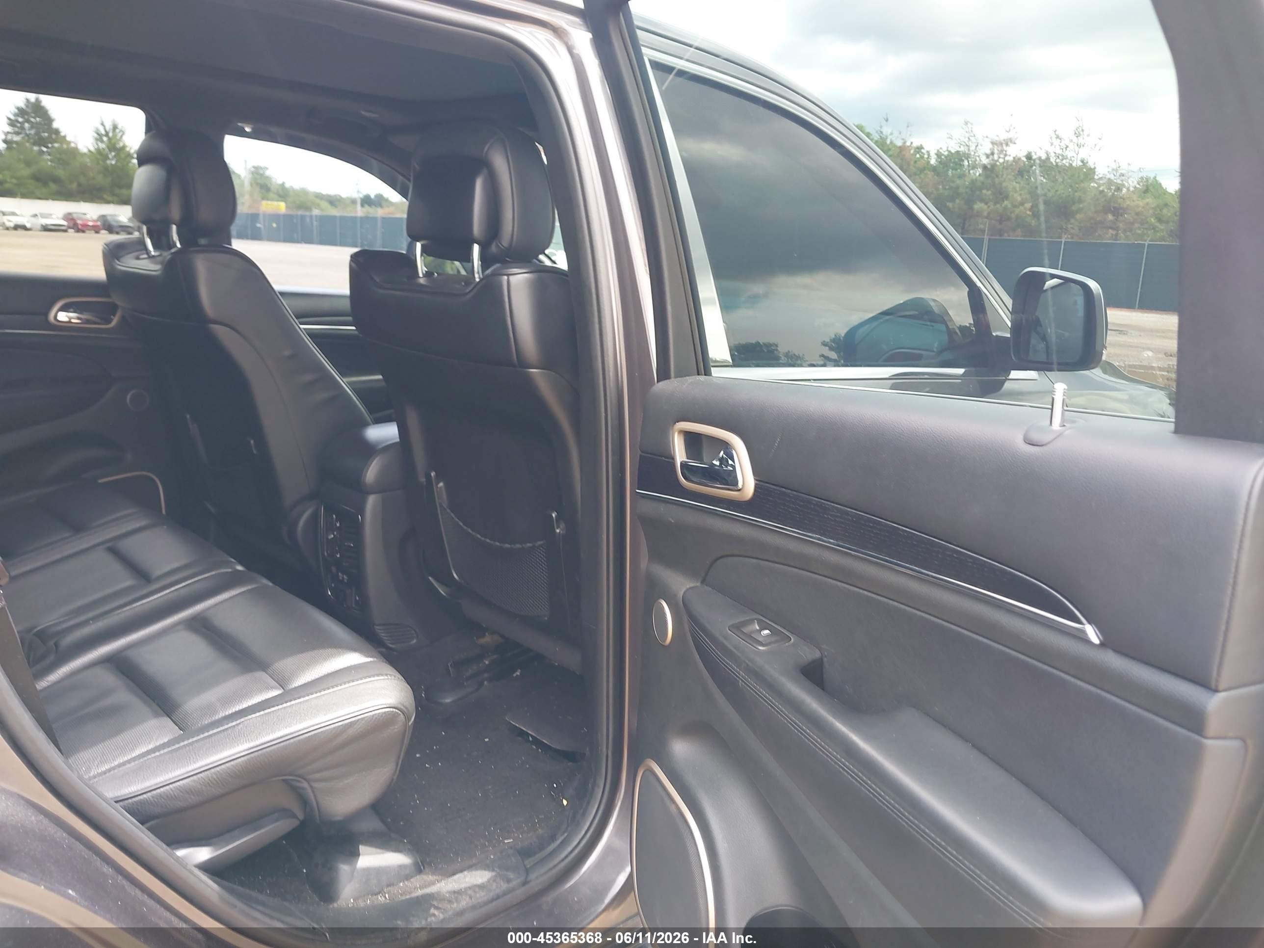 2015 Jeep Grand Cherokee Summit Gray vin: 1C4RJFJG7FC769105