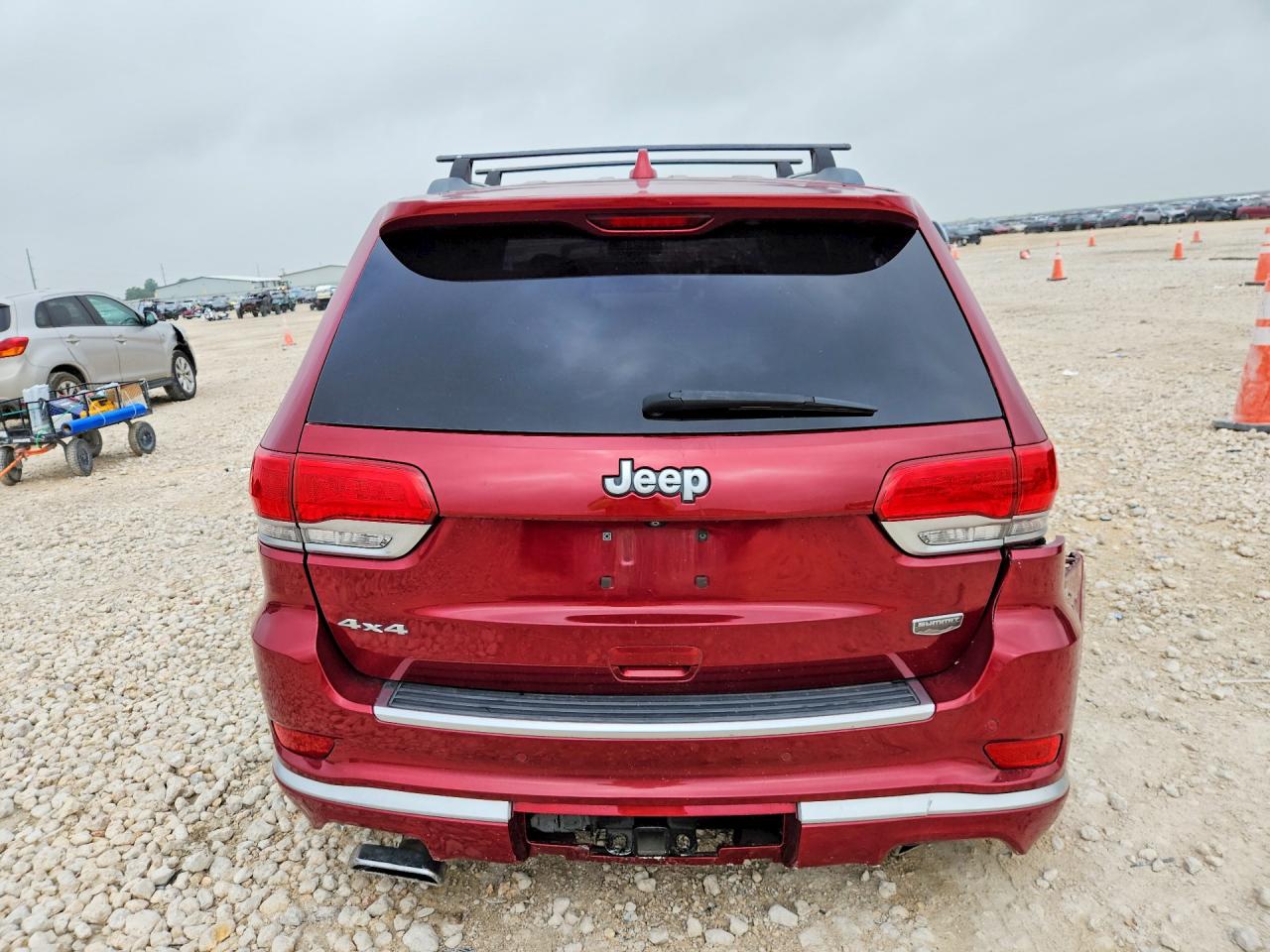 2015 Jeep Grand Cherokee Summit Red vin: 1C4RJFJG7FC785661