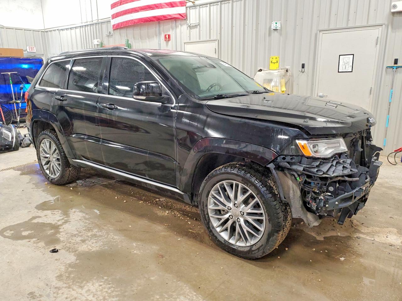 2017 Jeep Grand Cherokee Summit Black vin: 1C4RJFJG7HC803823