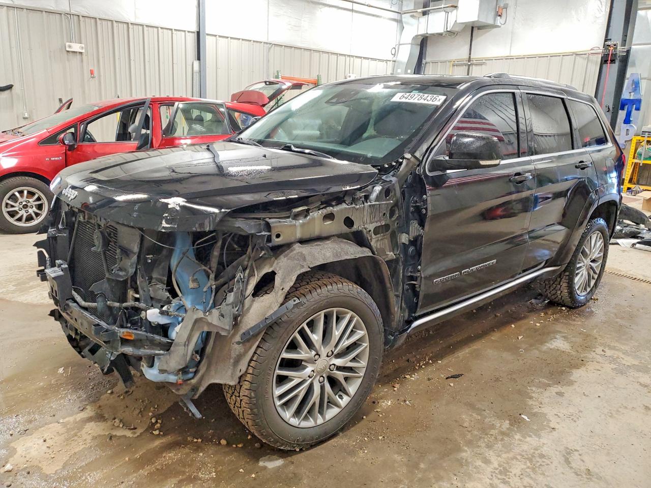2017 Jeep Grand Cherokee Summit Black vin: 1C4RJFJG7HC803823