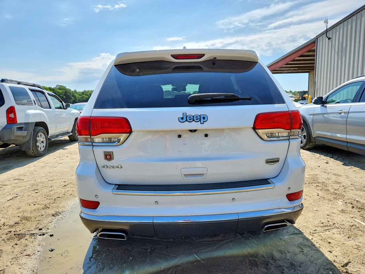 2014 Jeep Grand Cherokee Summit Белый vin: 1C4RJFJG8EC275916