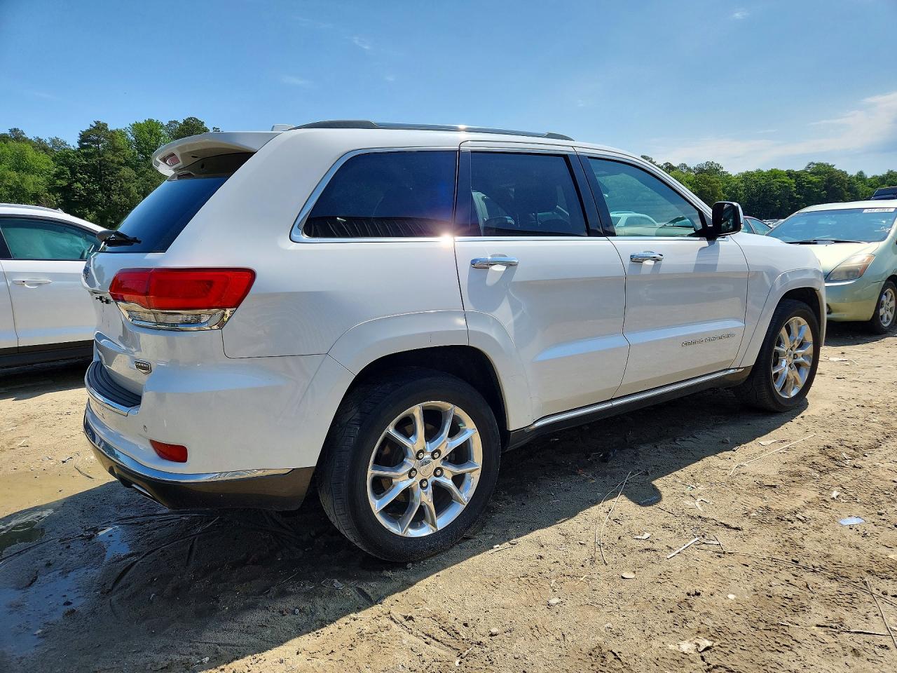 2014 Jeep Grand Cherokee Summit Белый vin: 1C4RJFJG8EC275916