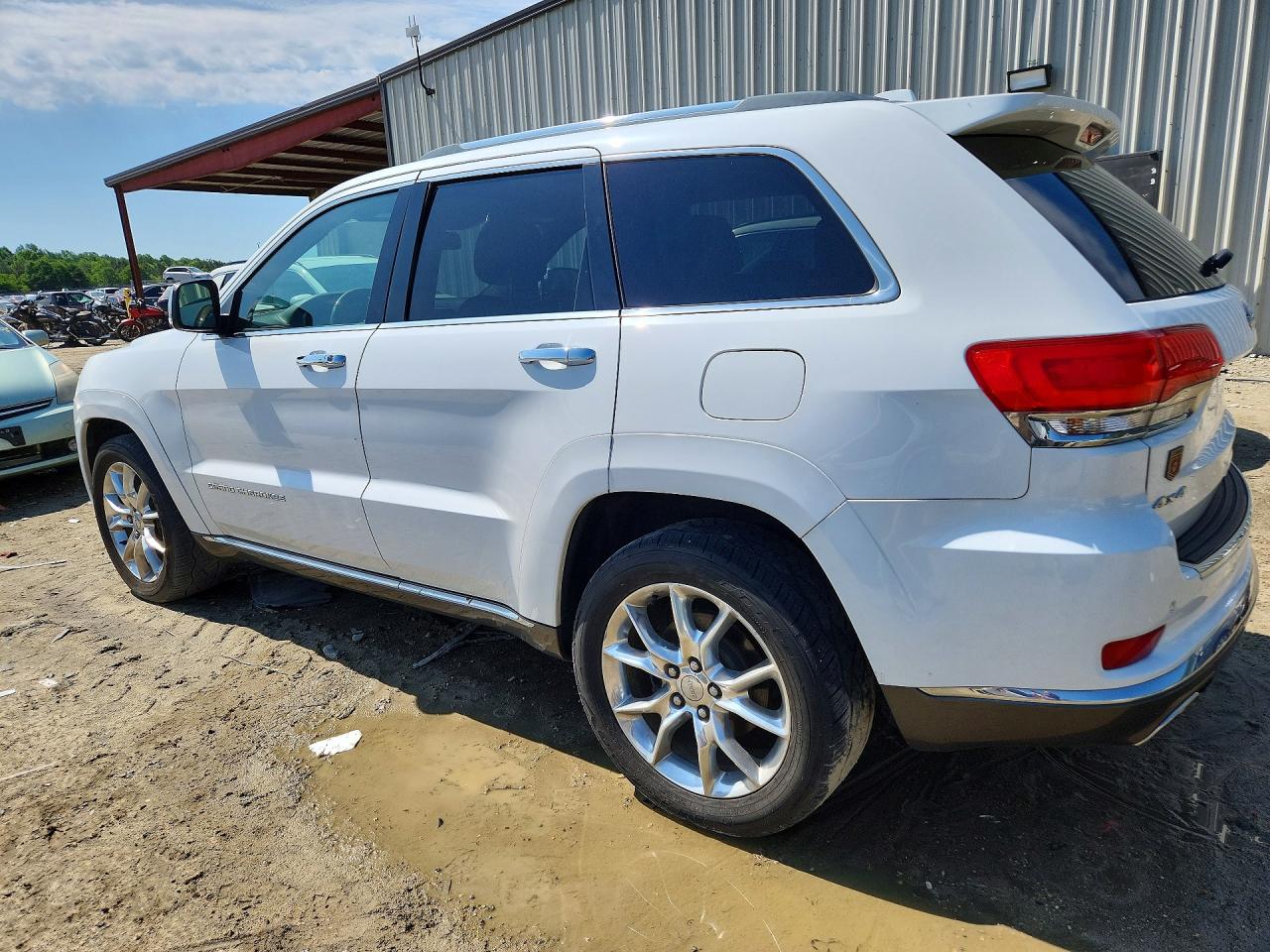 2014 Jeep Grand Cherokee Summit Белый vin: 1C4RJFJG8EC275916