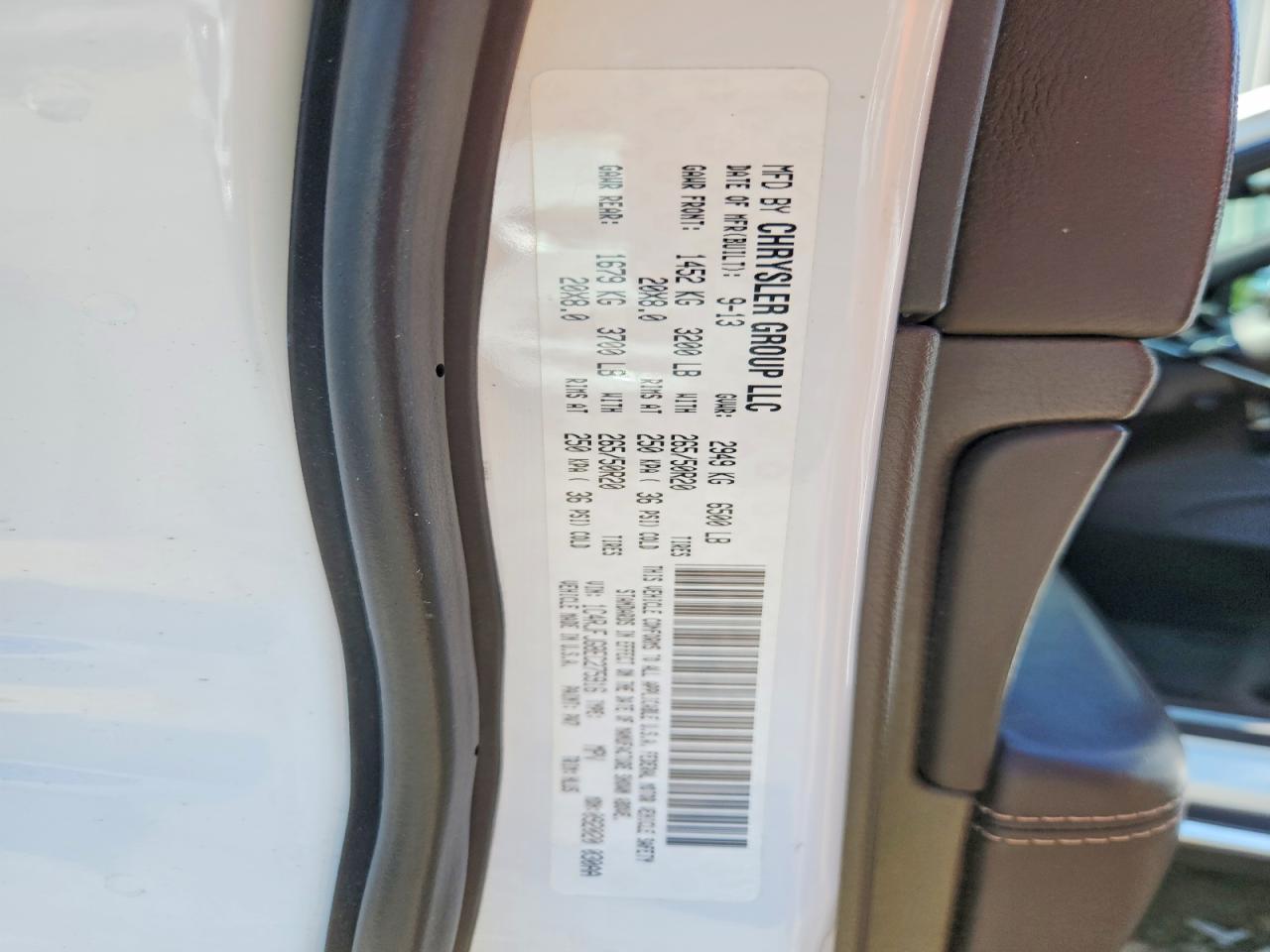 2014 Jeep Grand Cherokee Summit Белый vin: 1C4RJFJG8EC275916
