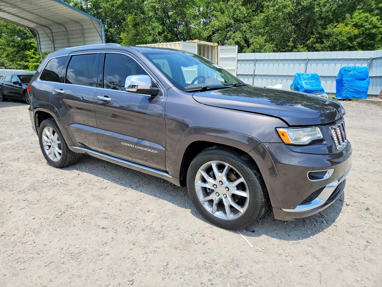 2015 Jeep Grand Cherokee Summi Gray vin: 1C4RJFJG8FC741894