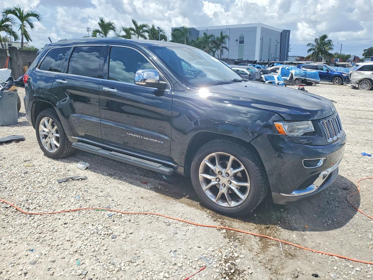 2015 Jeep Grand Cherokee Summit Black vin: 1C4RJFJG8FC797513