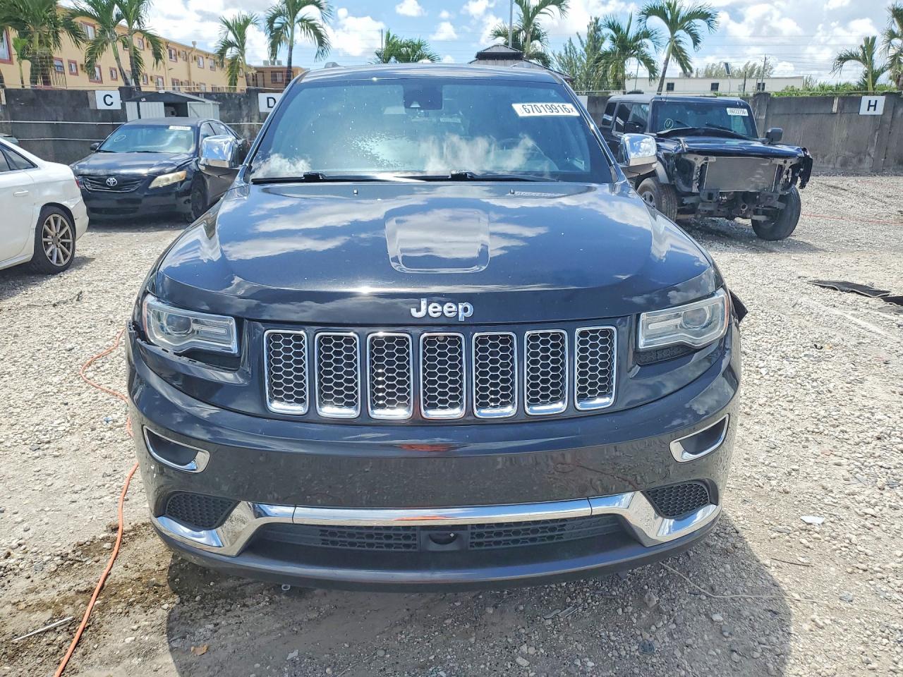 2015 Jeep Grand Cherokee Summit Black vin: 1C4RJFJG8FC797513