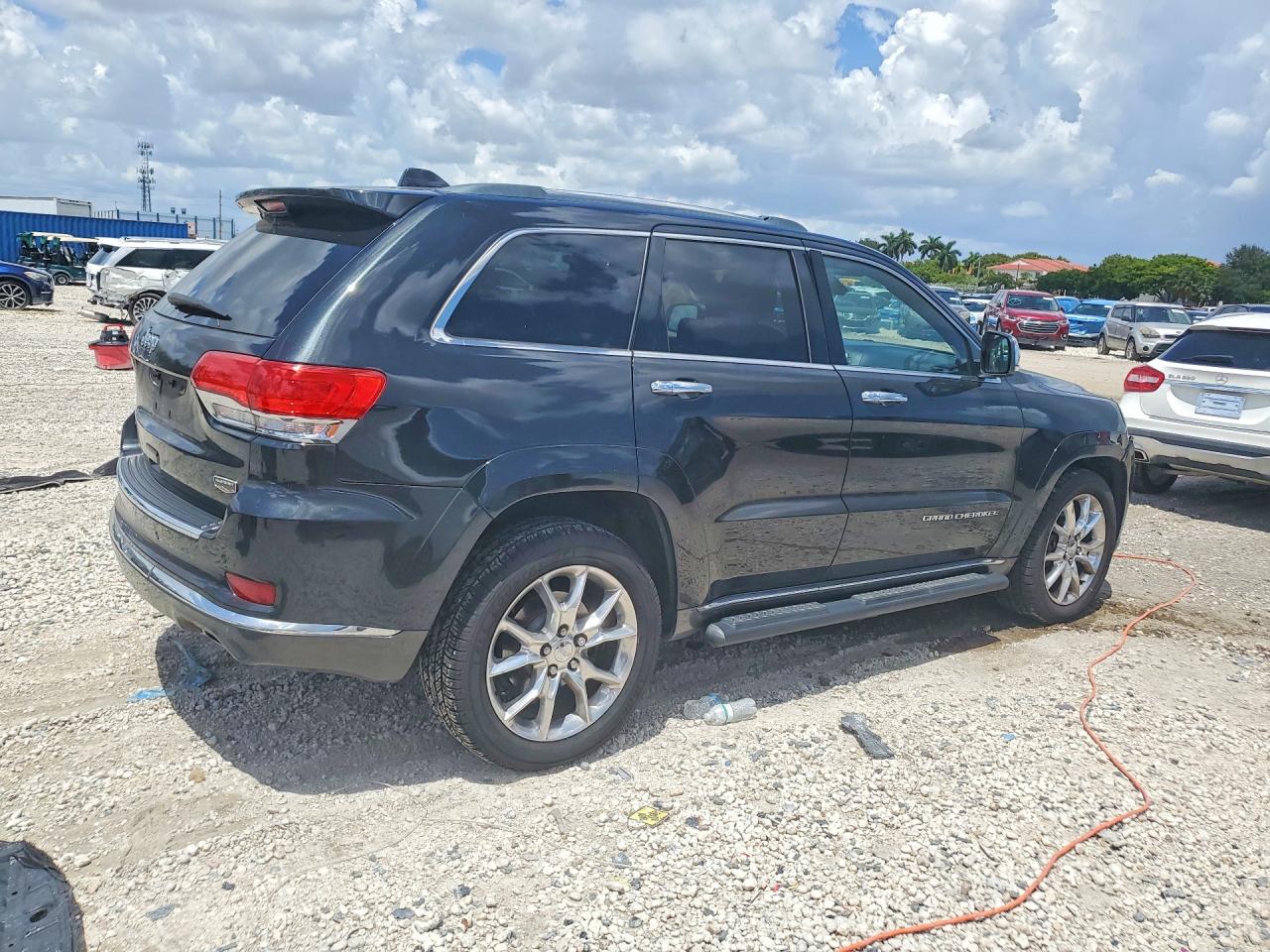 2015 Jeep Grand Cherokee Summit Black vin: 1C4RJFJG8FC797513