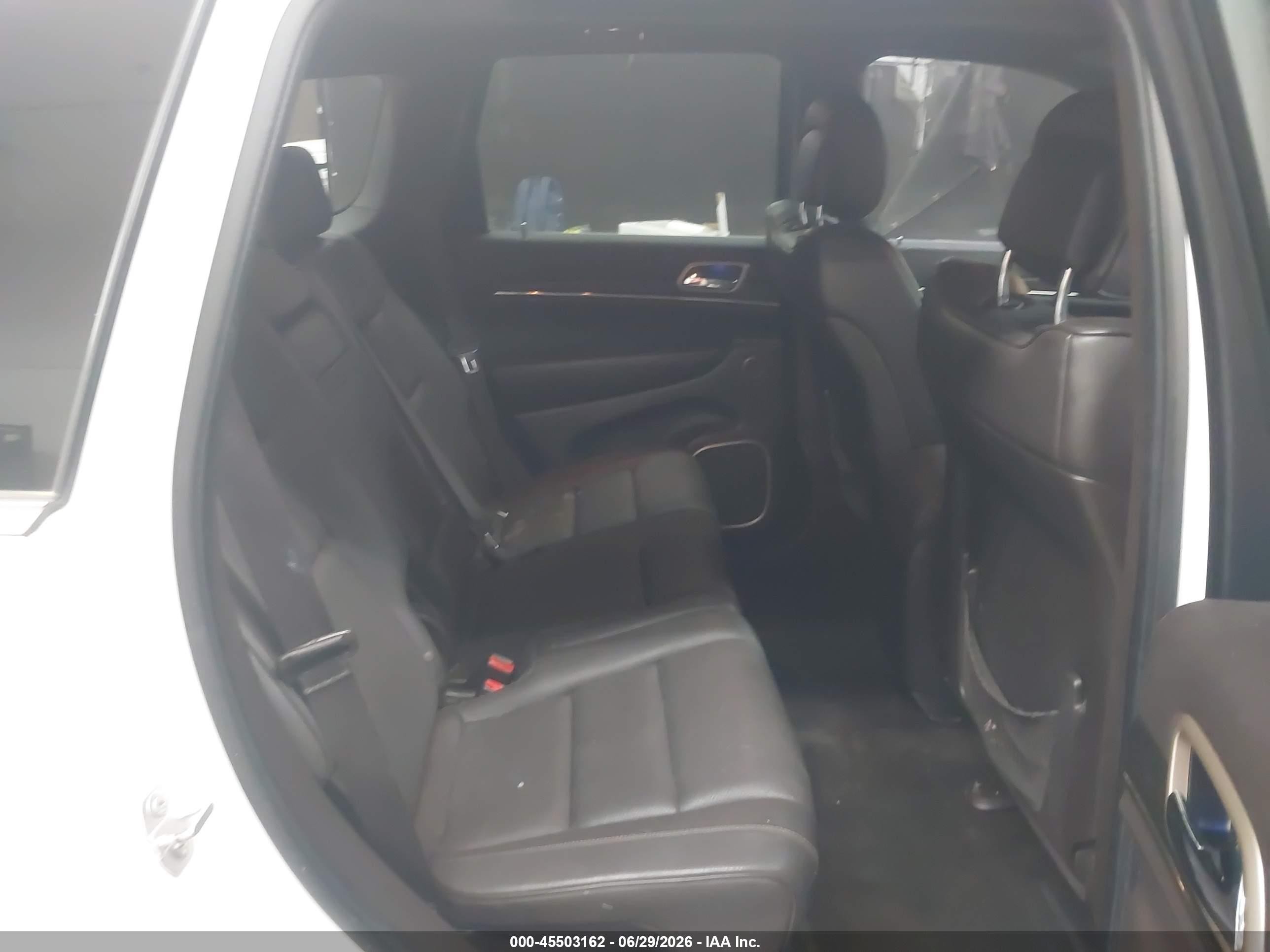 2015 Jeep Grand Cherokee Summit White vin: 1C4RJFJG8FC822605