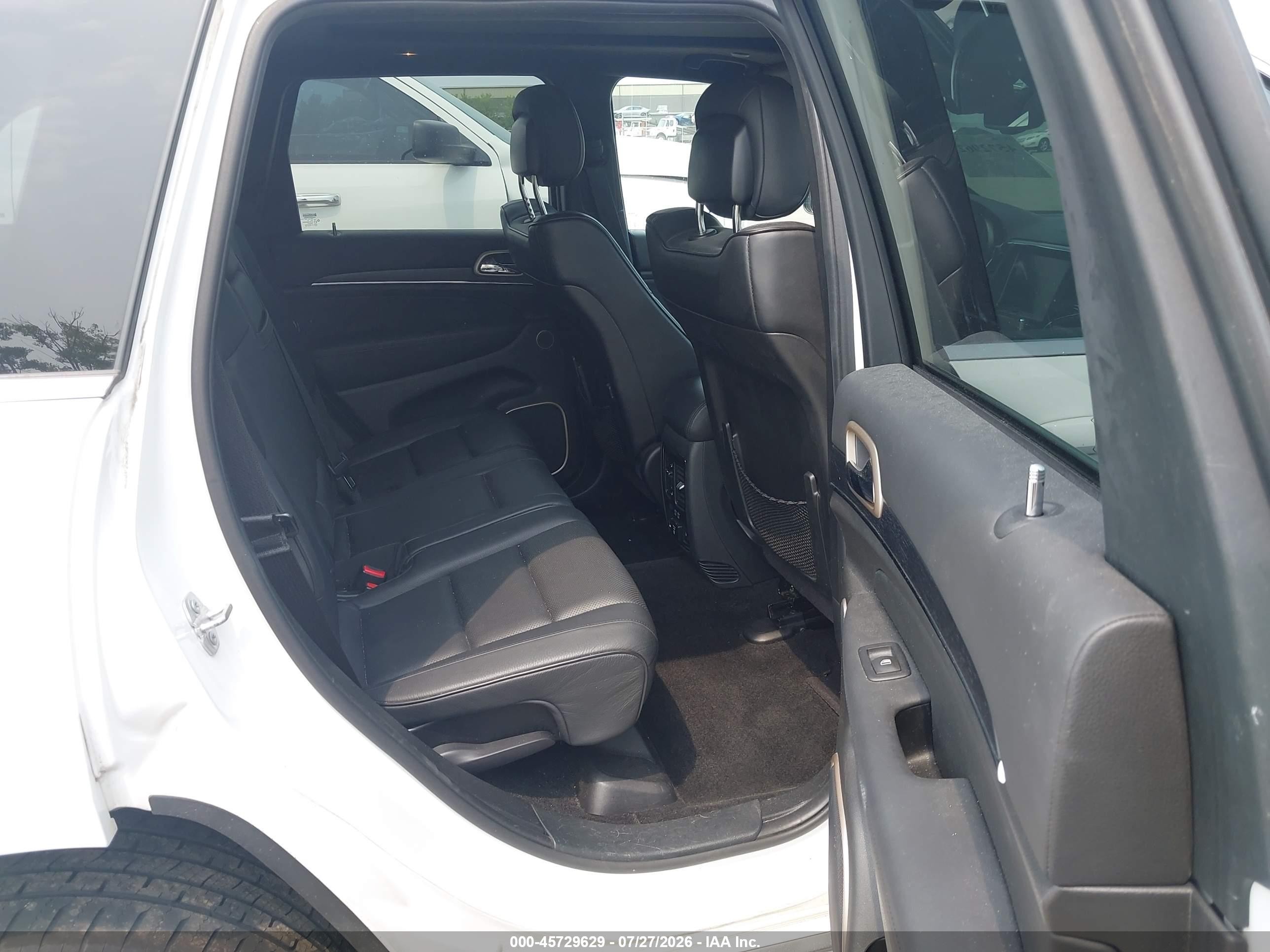 2015 Jeep Grand Cherokee Summit White vin: 1C4RJFJG8FC879001