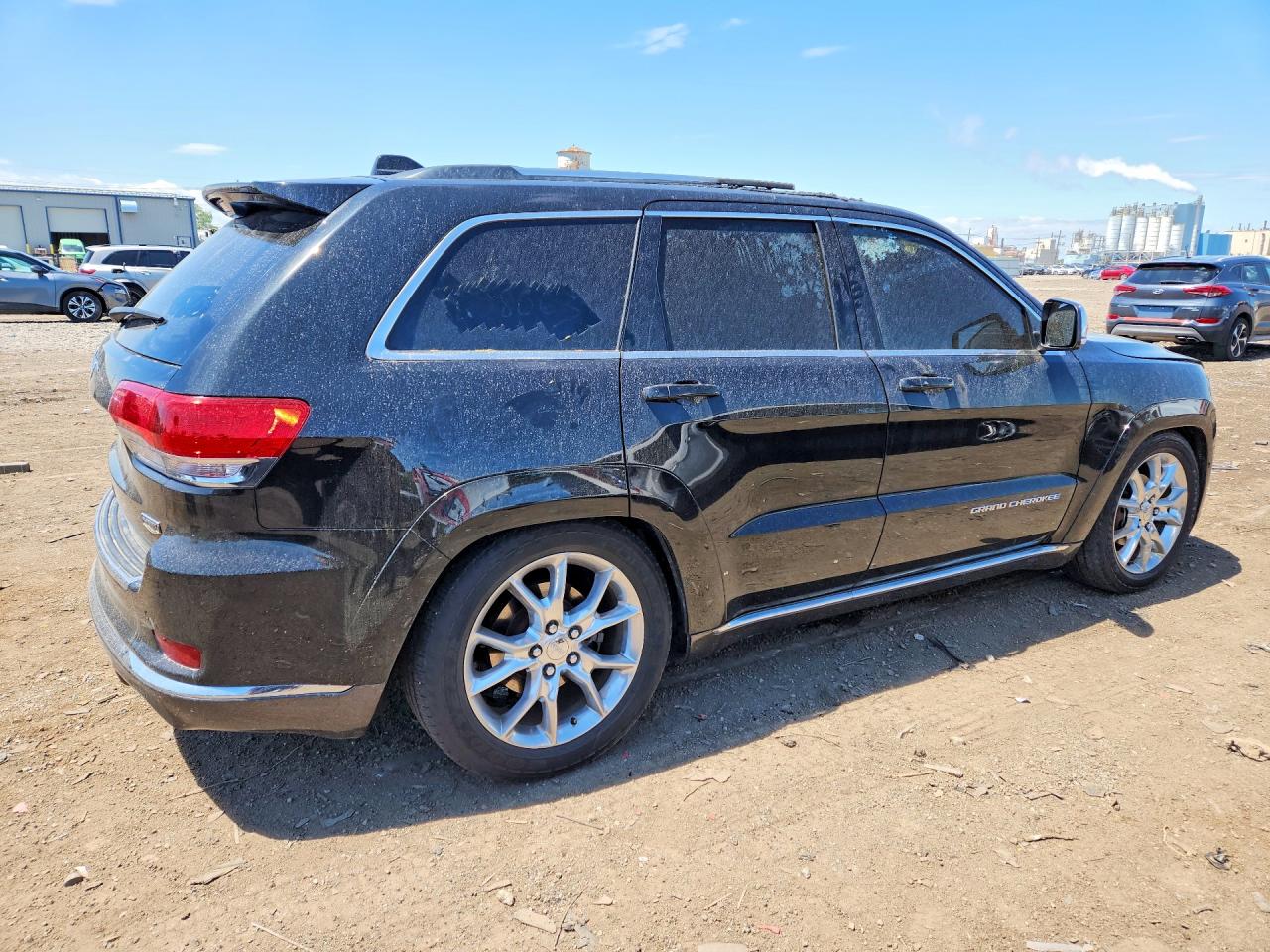 2015 Jeep Grand Cherokee Summit Черный vin: 1C4RJFJG8FC891682