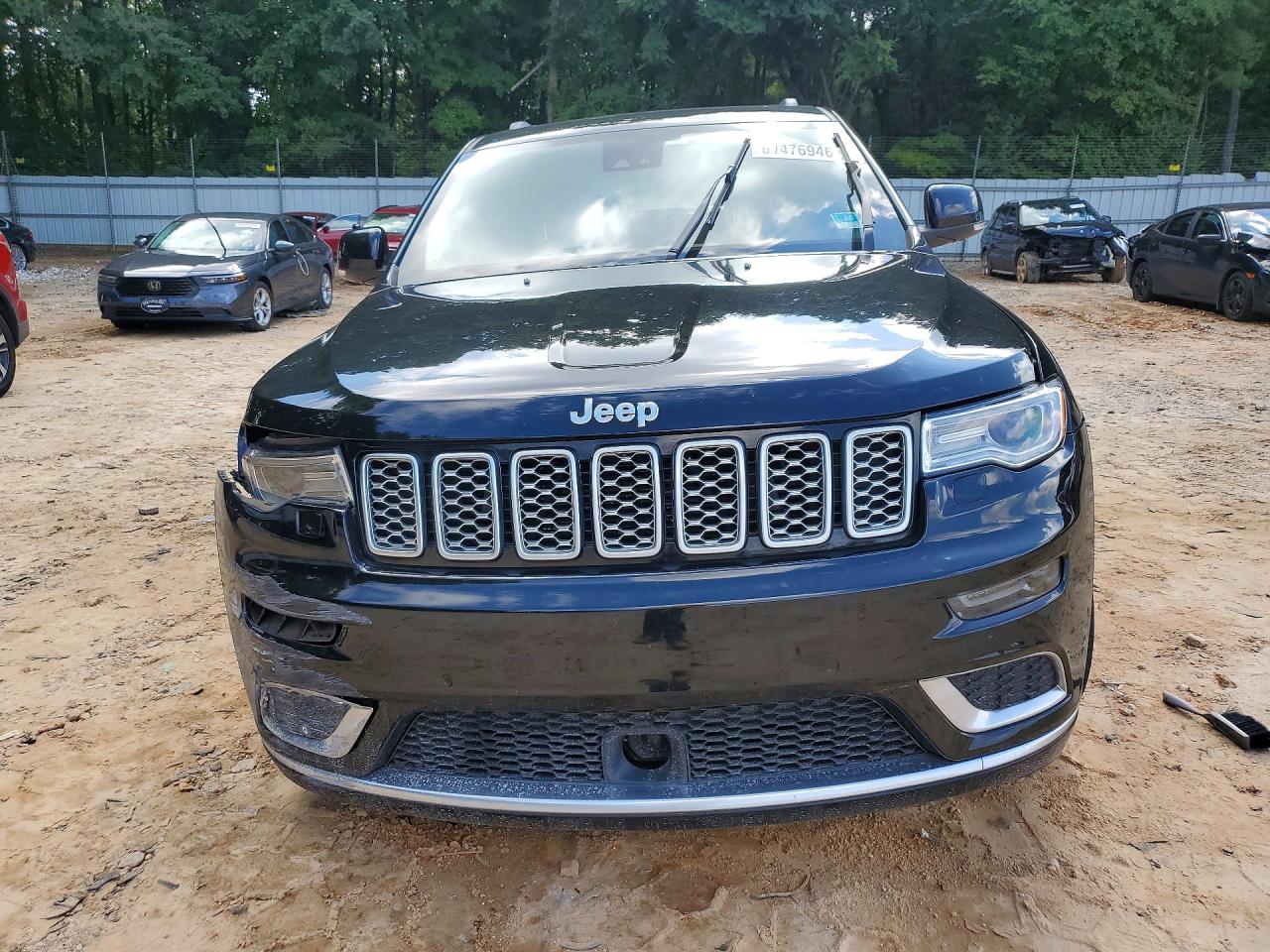 2018 Jeep Grand Cherokee Summit Черный vin: 1C4RJFJG8JC223342