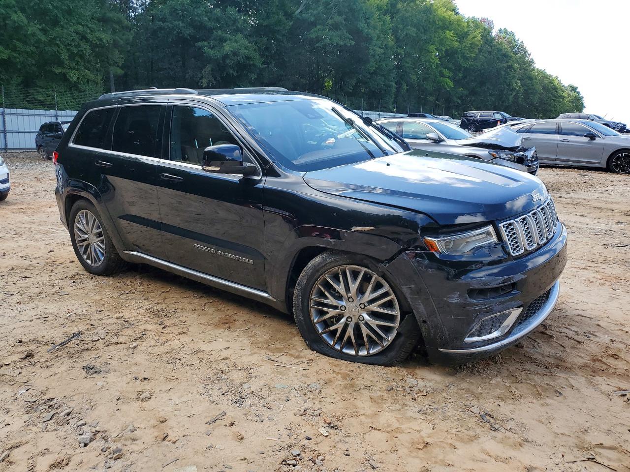 2018 Jeep Grand Cherokee Summit Черный vin: 1C4RJFJG8JC223342