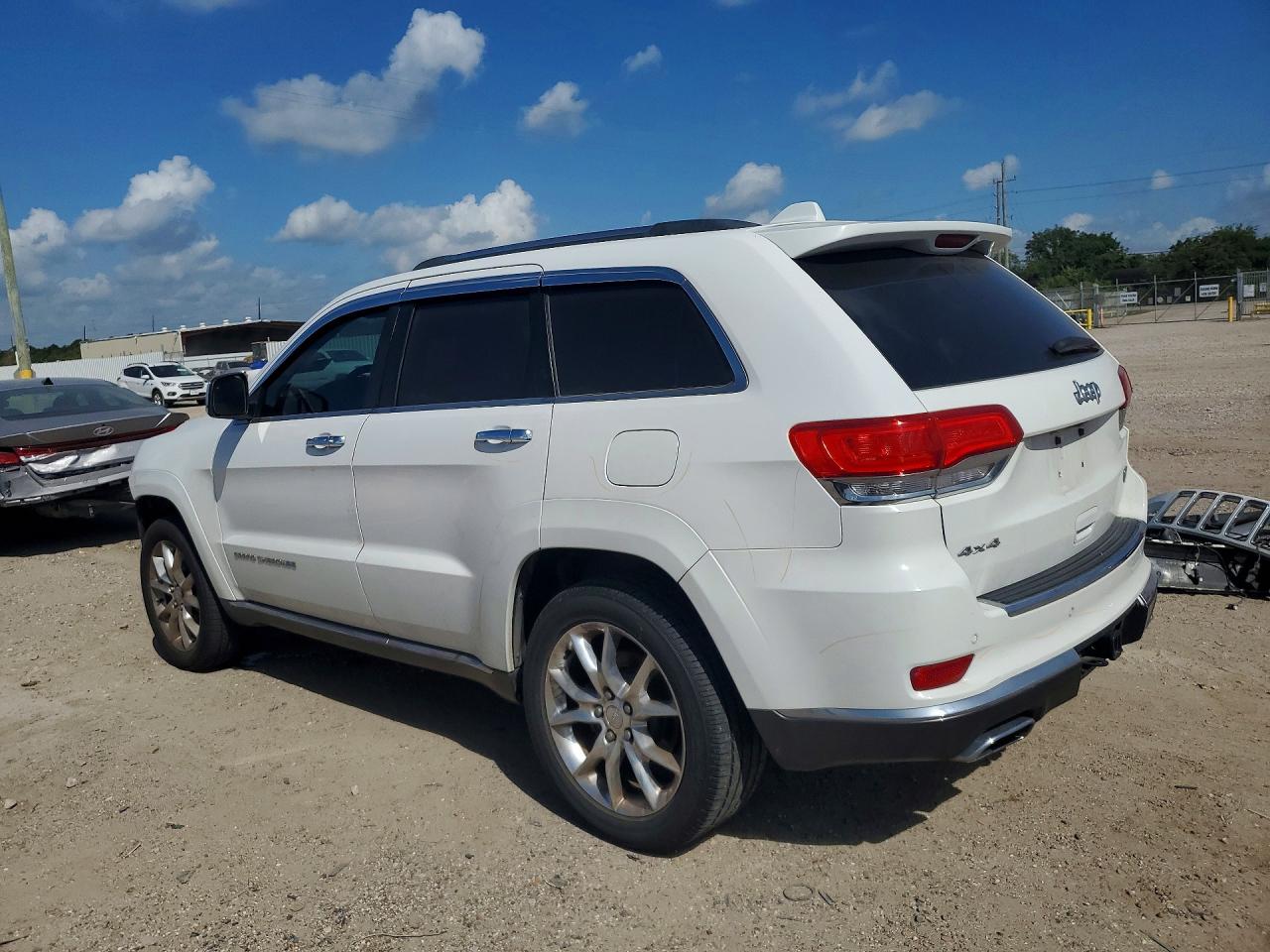 2014 Jeep Grand Cherokee Summit White vin: 1C4RJFJG9EC247400