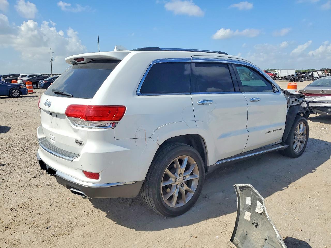 2014 Jeep Grand Cherokee Summit White vin: 1C4RJFJG9EC247400