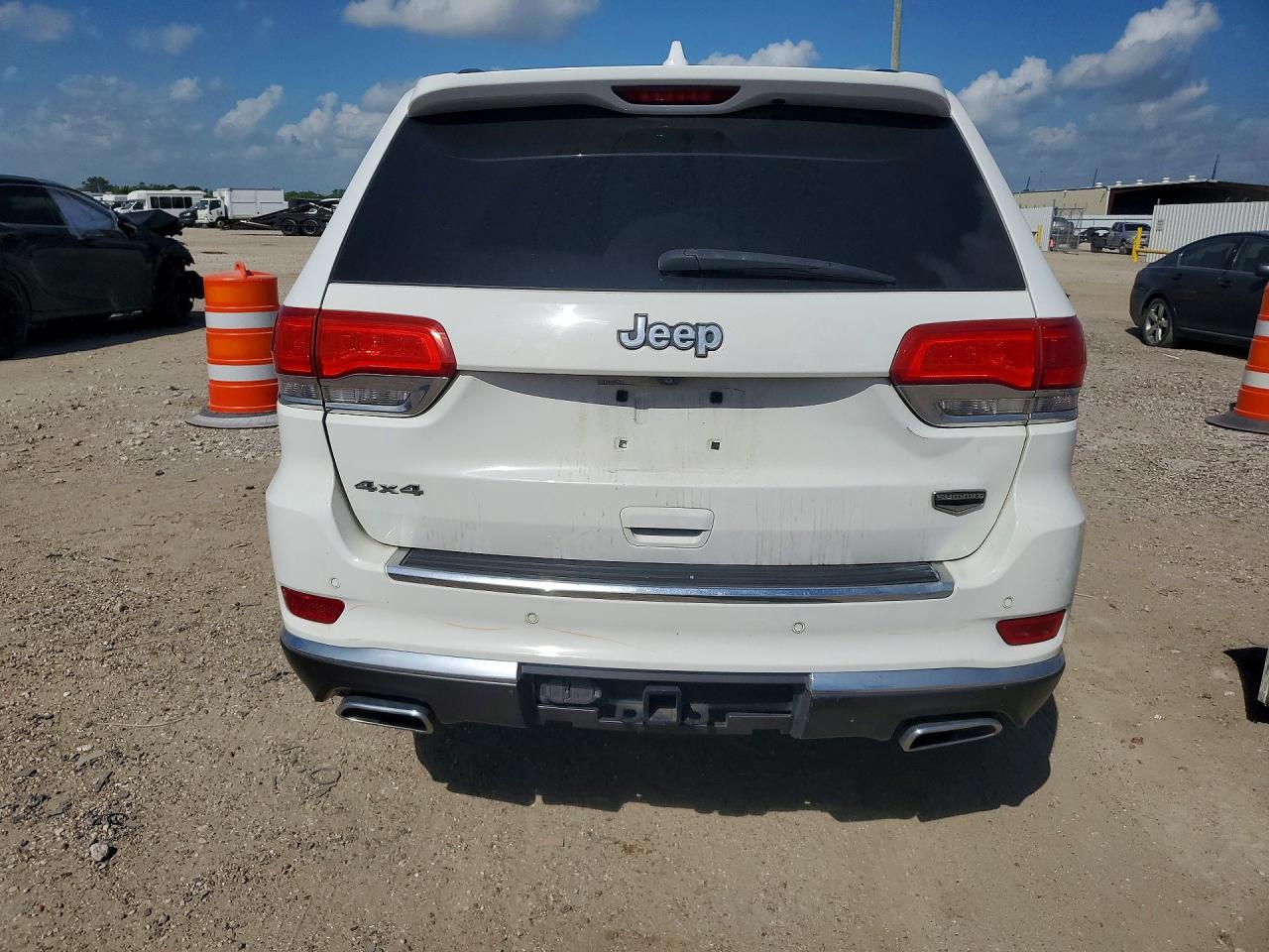 2014 Jeep Grand Cherokee Summit White vin: 1C4RJFJG9EC247400