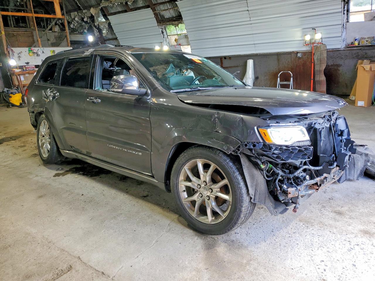 2014 Jeep Grand Cherokee Summit Gray vin: 1C4RJFJG9EC404780