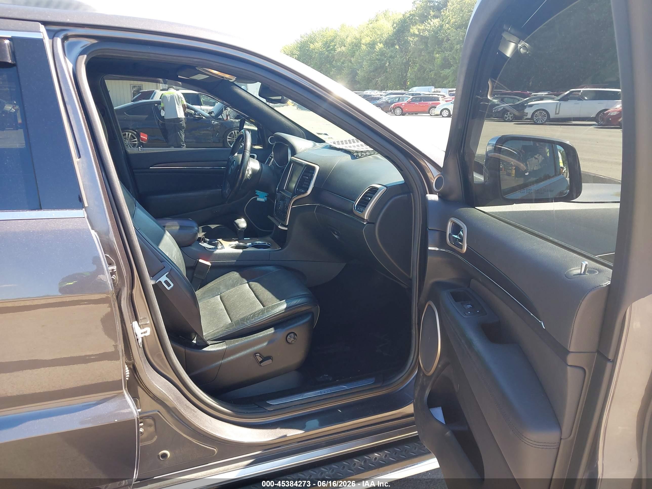 2014 Jeep Grand Cherokee Summit Gray vin: 1C4RJFJG9EC404794