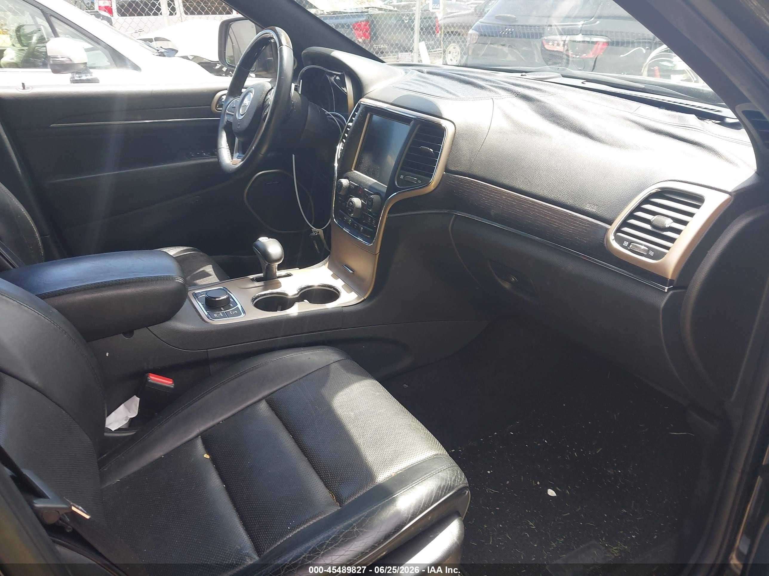 2015 Jeep Grand Cherokee Summit Black vin: 1C4RJFJG9FC606276