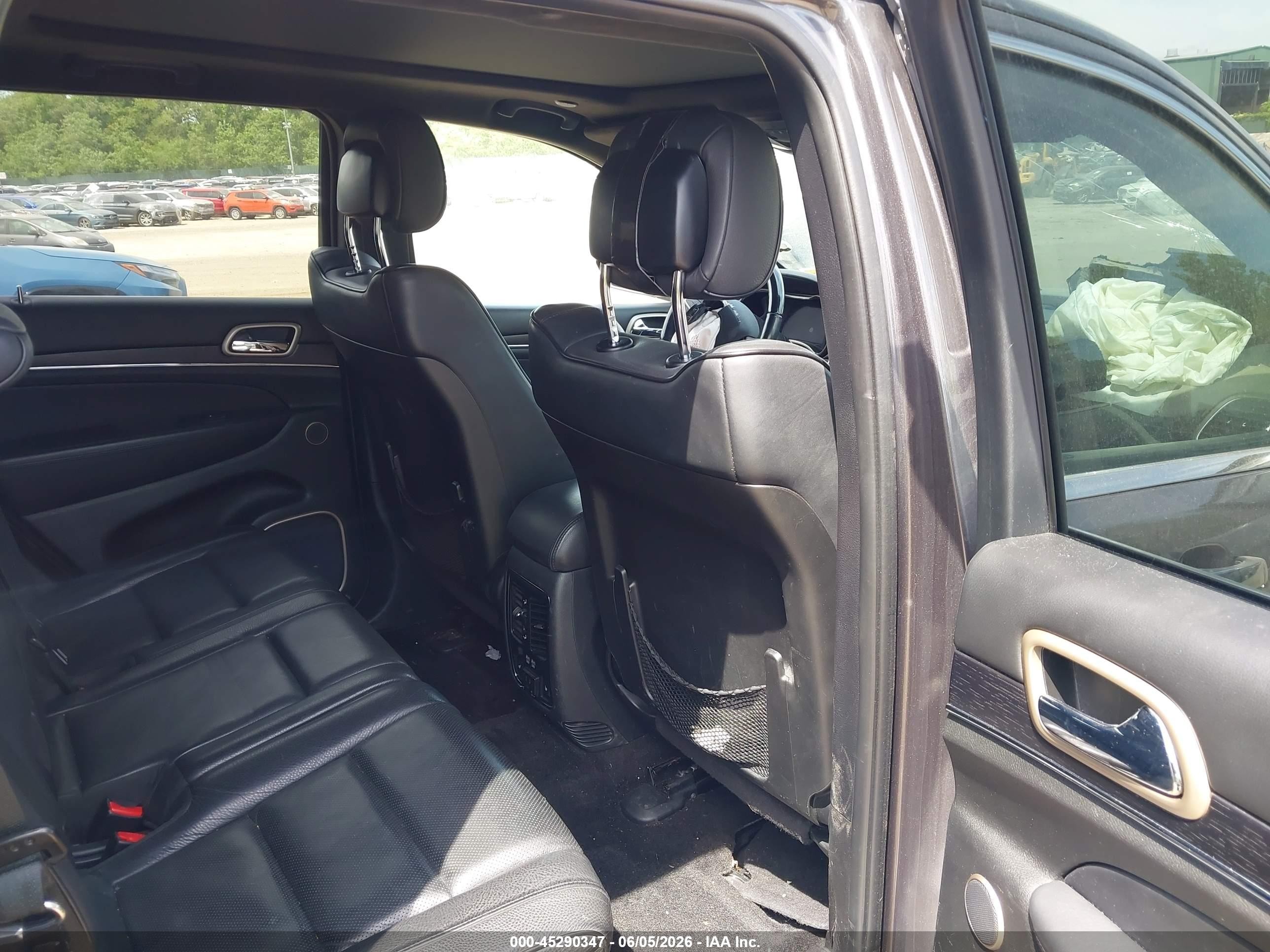 2015 Jeep Grand Cherokee Summit Gray vin: 1C4RJFJG9FC778436
