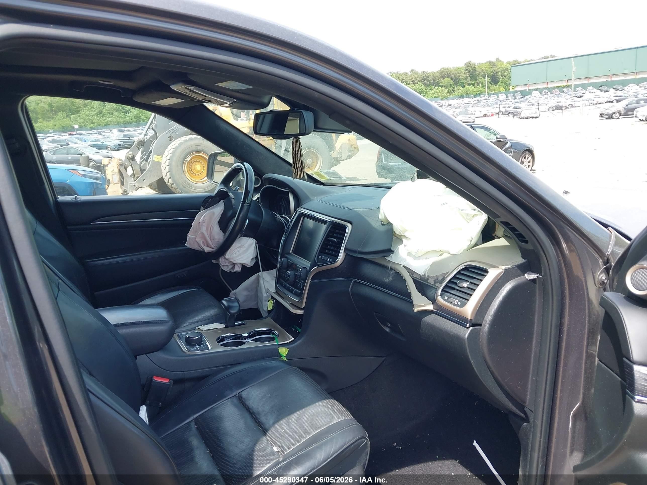 2015 Jeep Grand Cherokee Summit Gray vin: 1C4RJFJG9FC778436