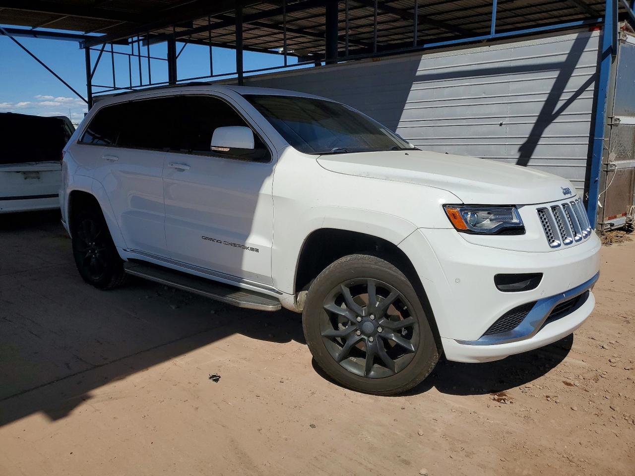 2015 Jeep Grand Cherokee Summit Белый vin: 1C4RJFJG9FC882439