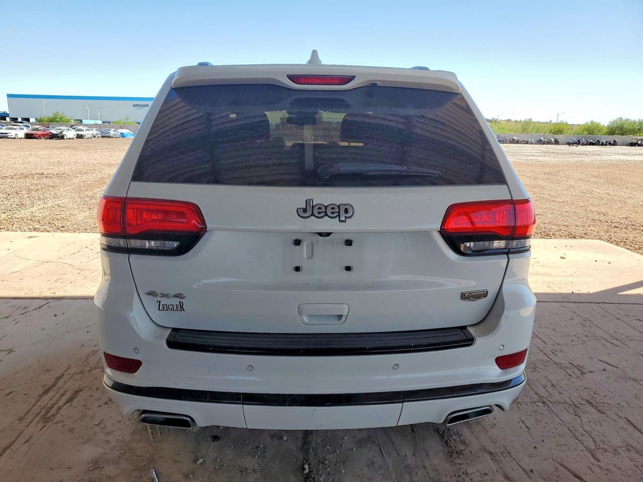 2015 Jeep Grand Cherokee Summit Белый vin: 1C4RJFJG9FC882439