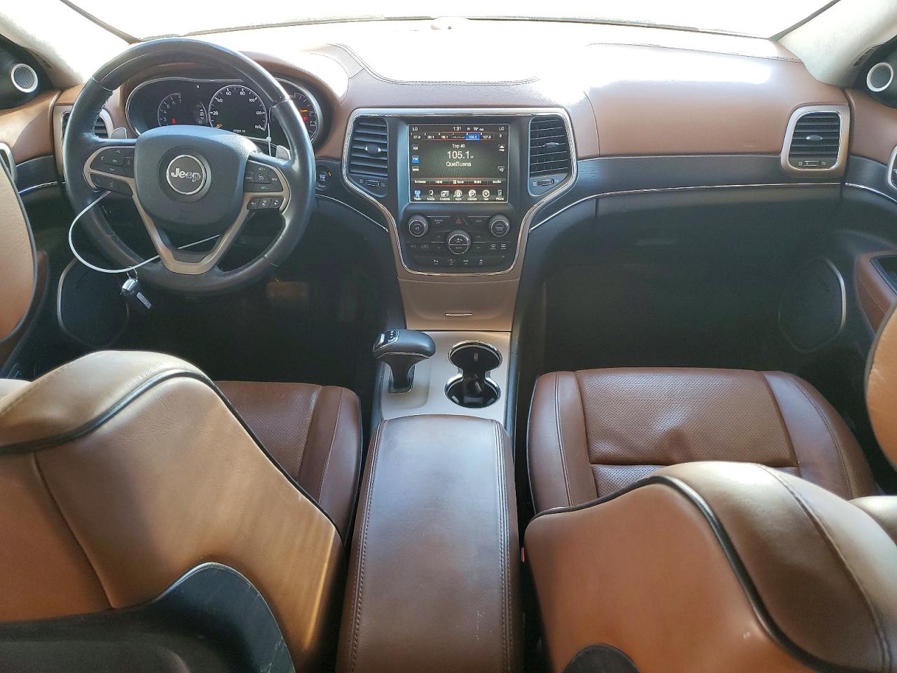 2015 Jeep Grand Cherokee Summit Белый vin: 1C4RJFJG9FC882439
