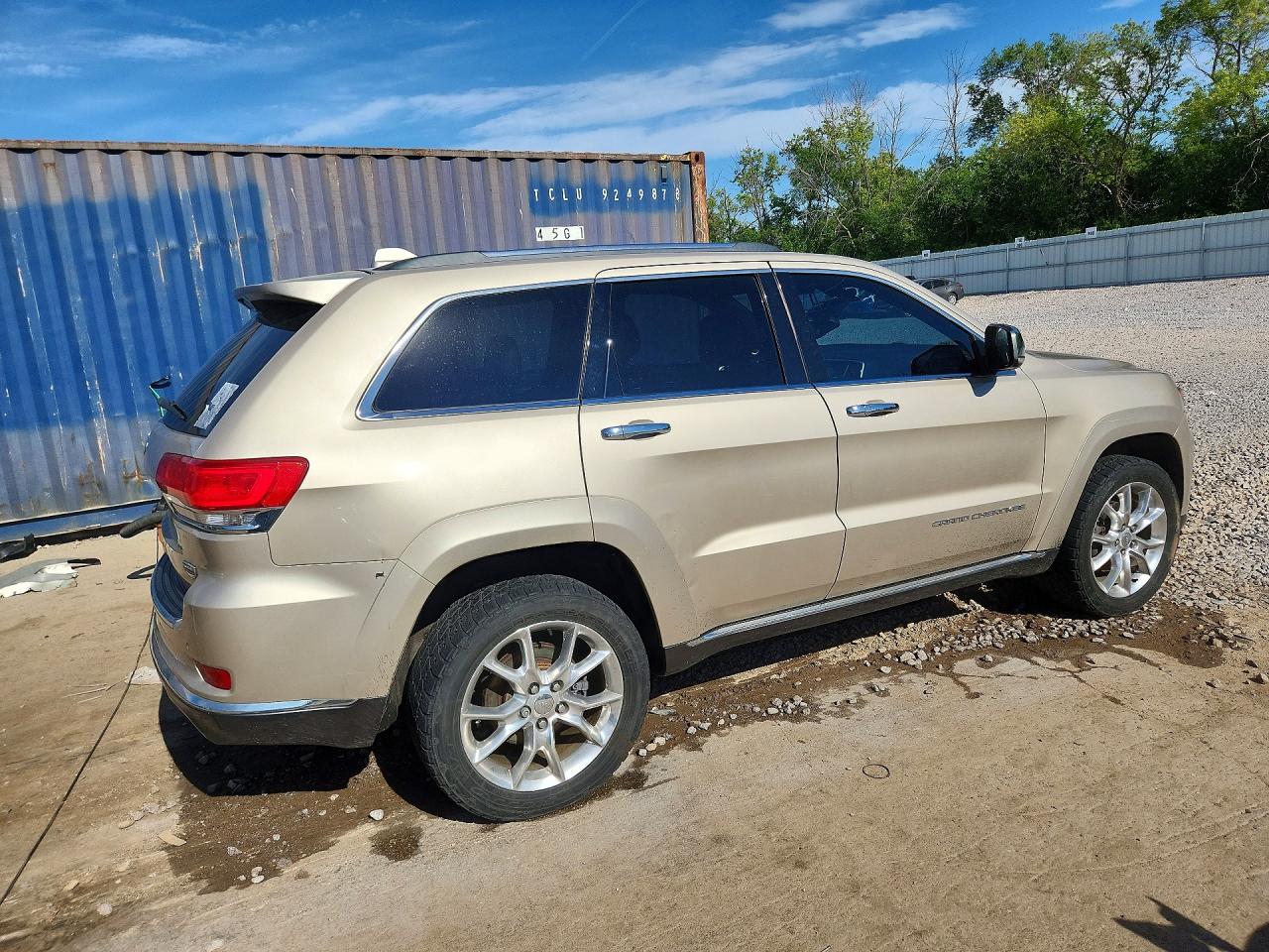 2014 Jeep Grand Cherokee Summit Tan vin: 1C4RJFJGXEC179799