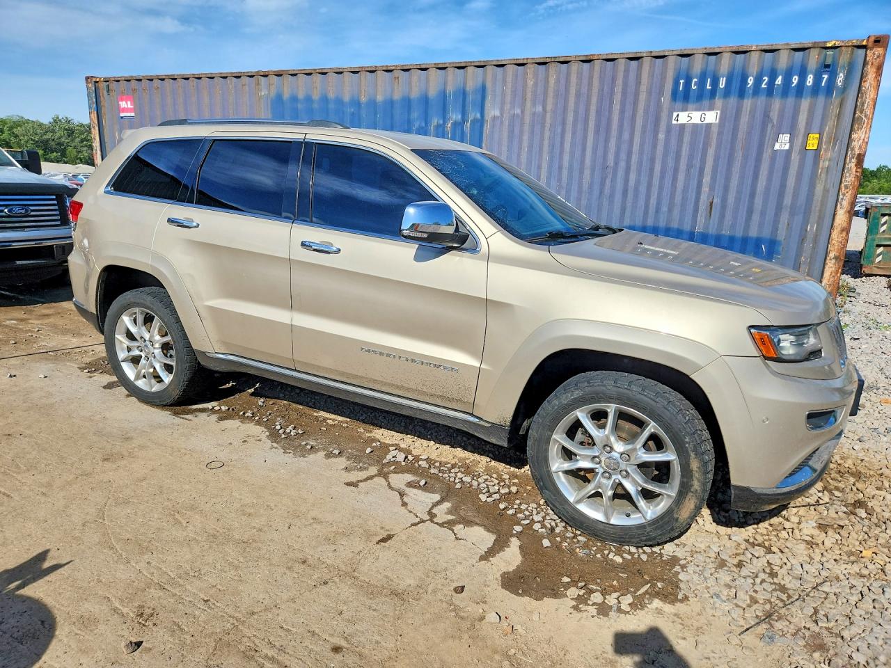 2014 Jeep Grand Cherokee Summit Tan vin: 1C4RJFJGXEC179799