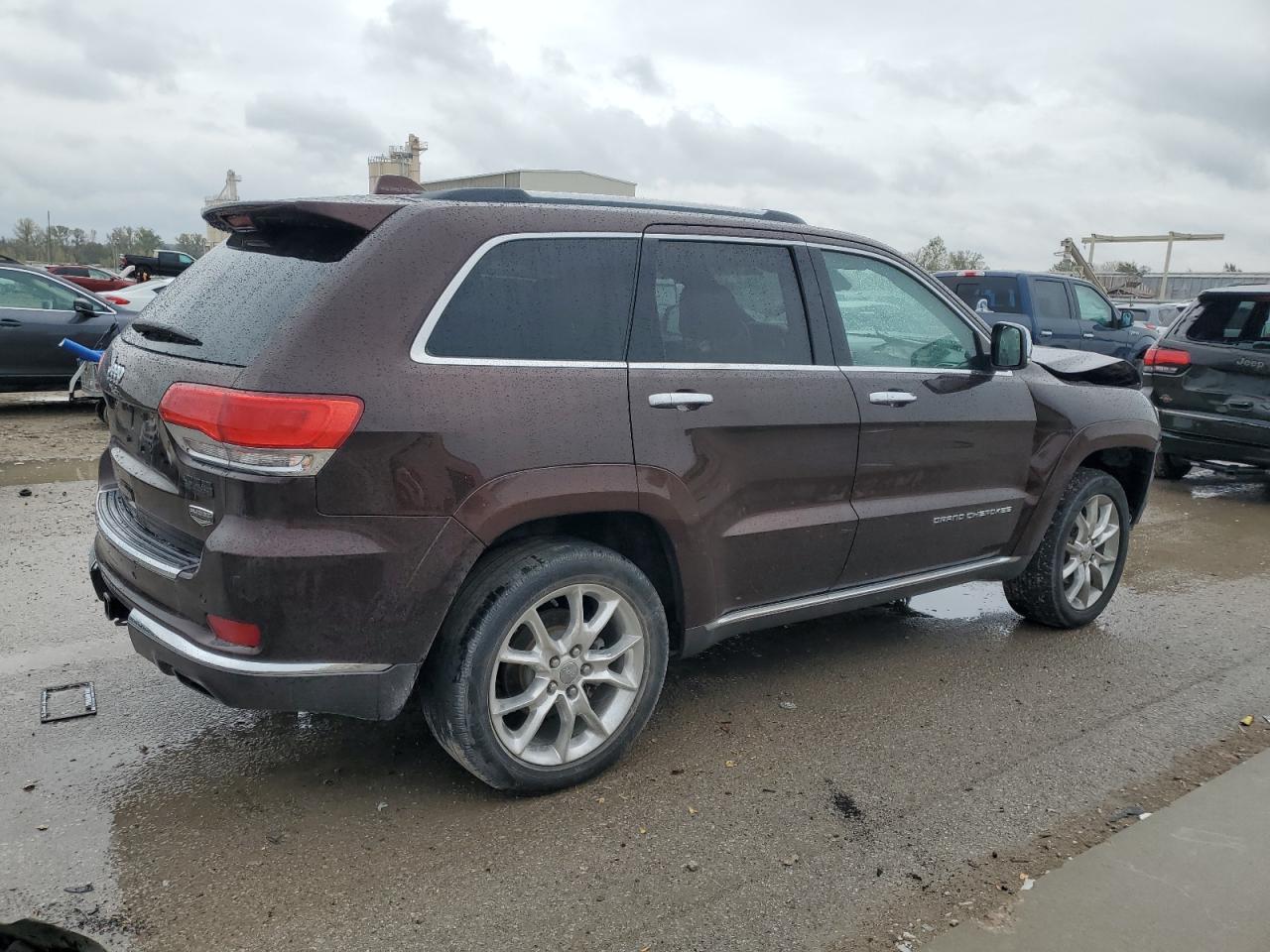 2014 Jeep Grand Cherokee Summit Brown vin: 1C4RJFJGXEC219265