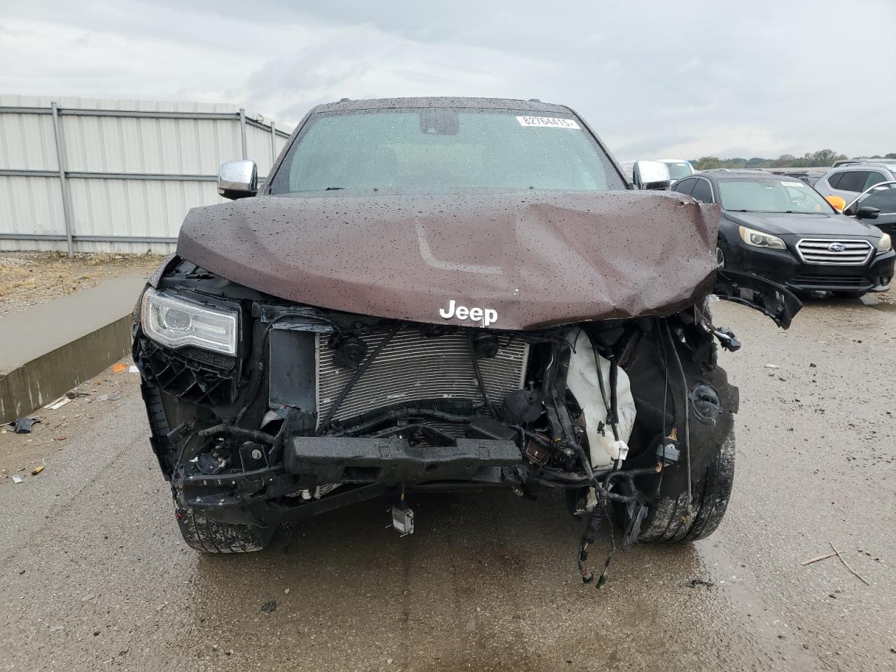 2014 Jeep Grand Cherokee Summit Brown vin: 1C4RJFJGXEC219265