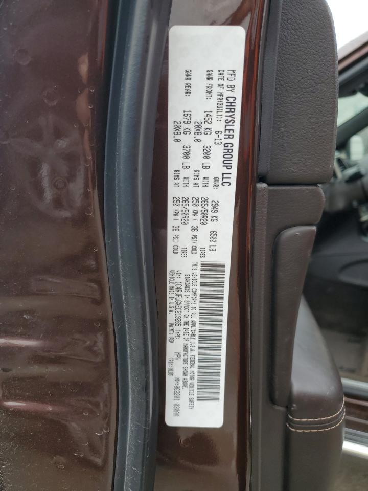 2014 Jeep Grand Cherokee Summit Brown vin: 1C4RJFJGXEC219265