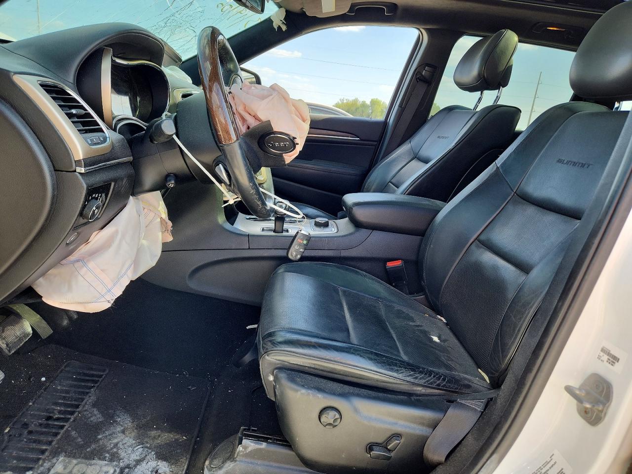 2014 Jeep Grand Cherokee Summit White vin: 1C4RJFJGXEC247079