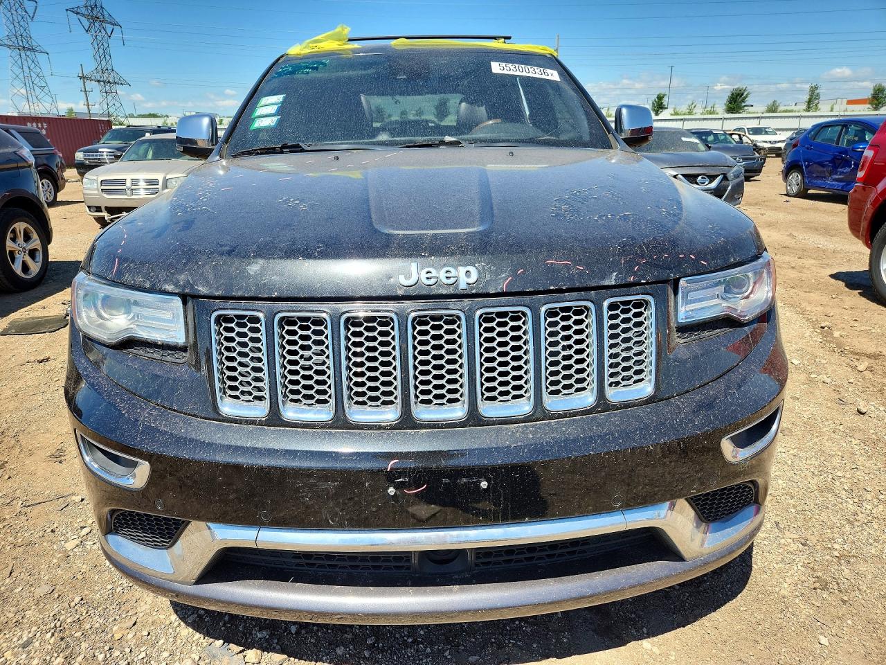 2014 Jeep Grand Cherokee Summit Black vin: 1C4RJFJGXEC387861