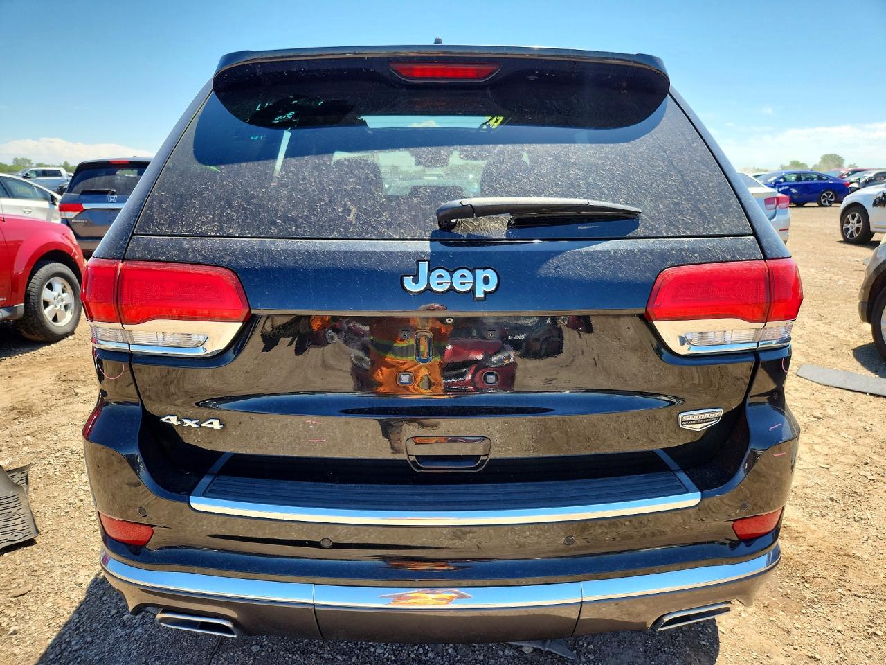 2014 Jeep Grand Cherokee Summit Black vin: 1C4RJFJGXEC387861