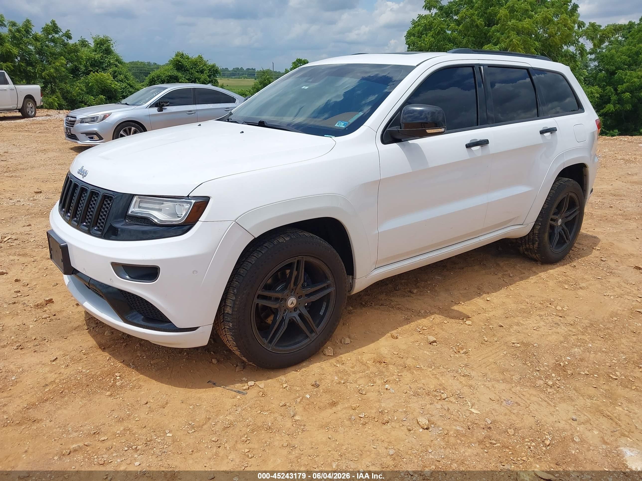 2015 Jeep Grand Cherokee Summit White vin: 1C4RJFJGXFC718486