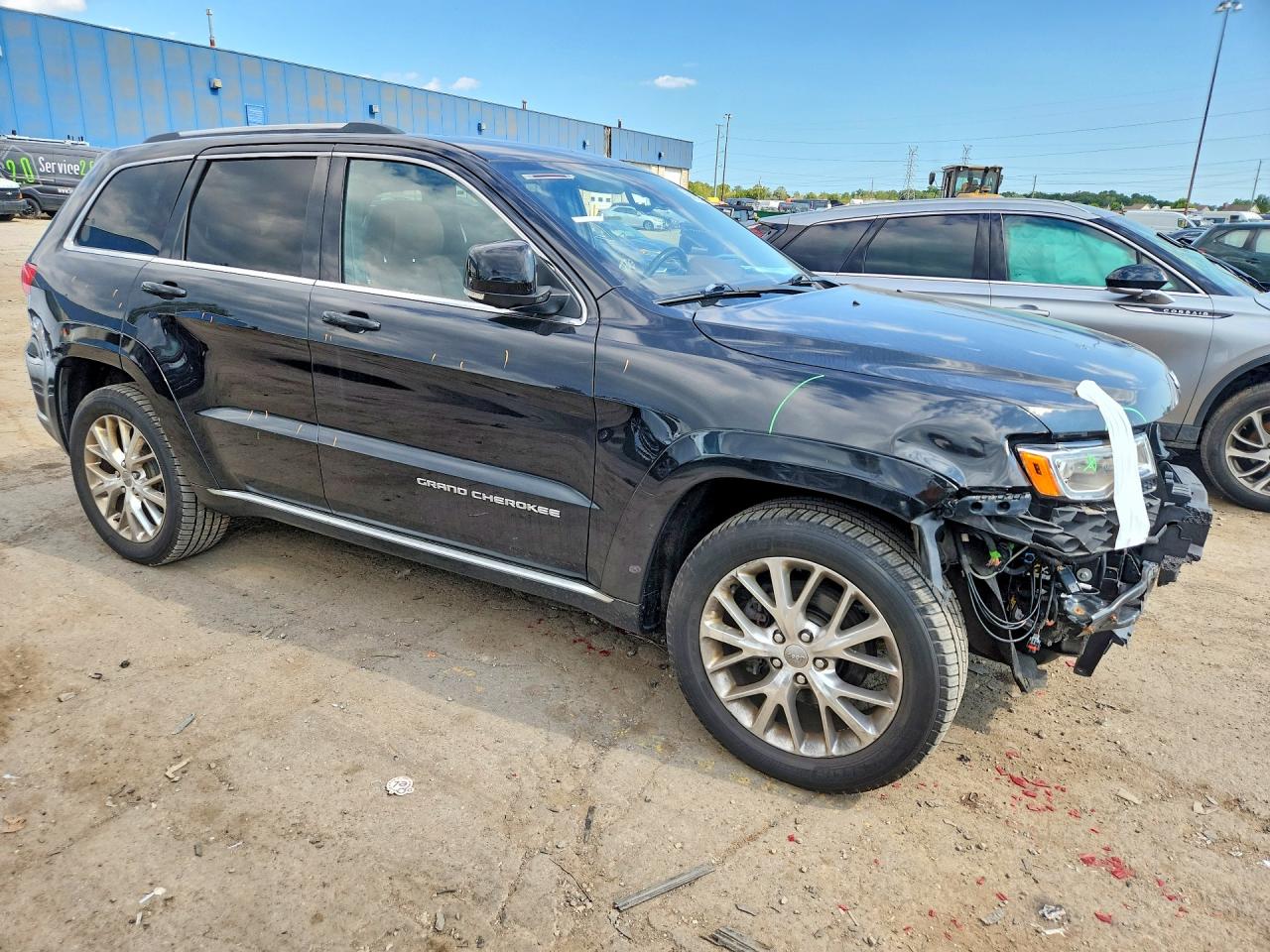 2015 Jeep Grand Cherokee Summit Black vin: 1C4RJFJGXFC878996