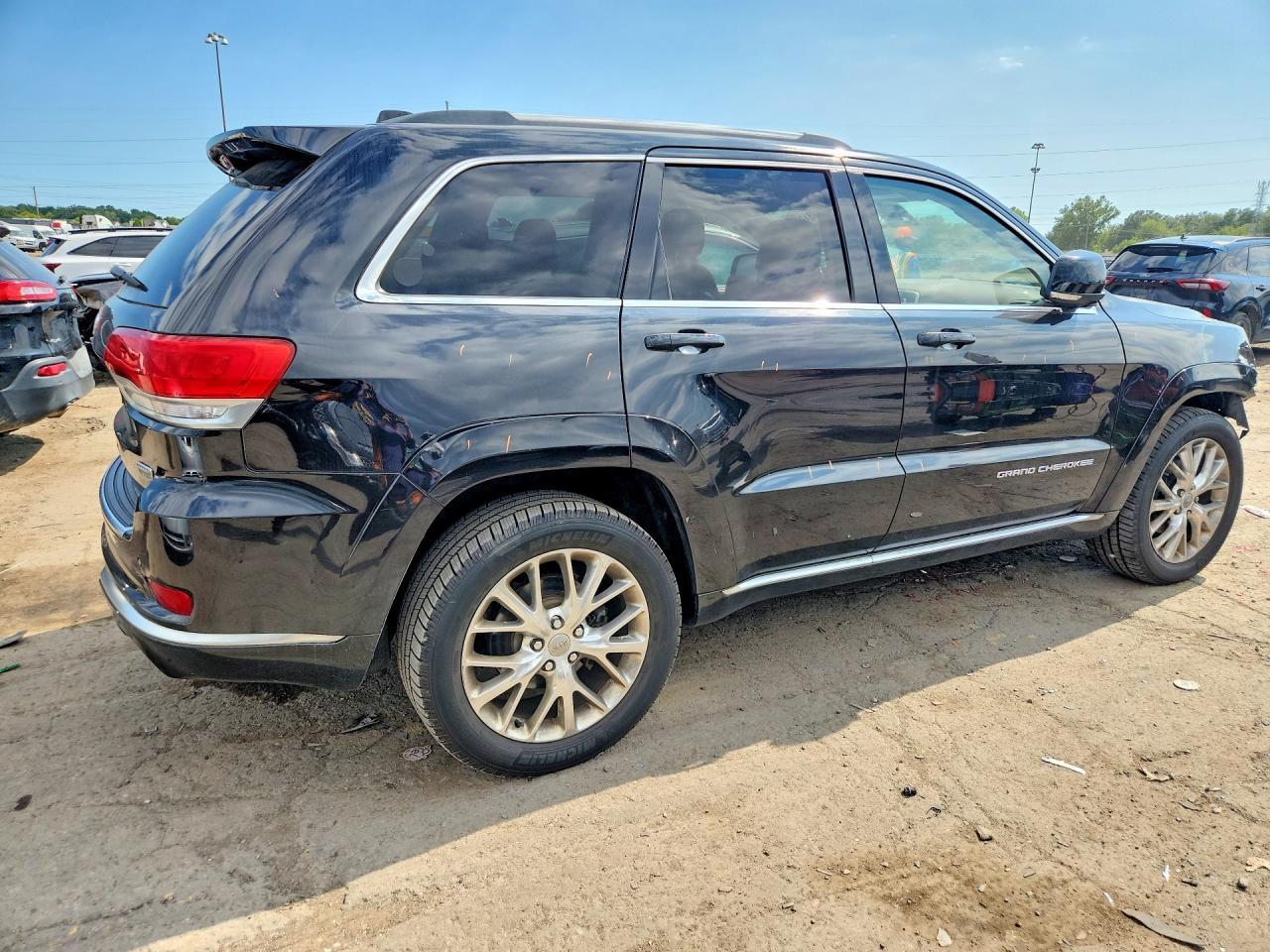2015 Jeep Grand Cherokee Summit Black vin: 1C4RJFJGXFC878996