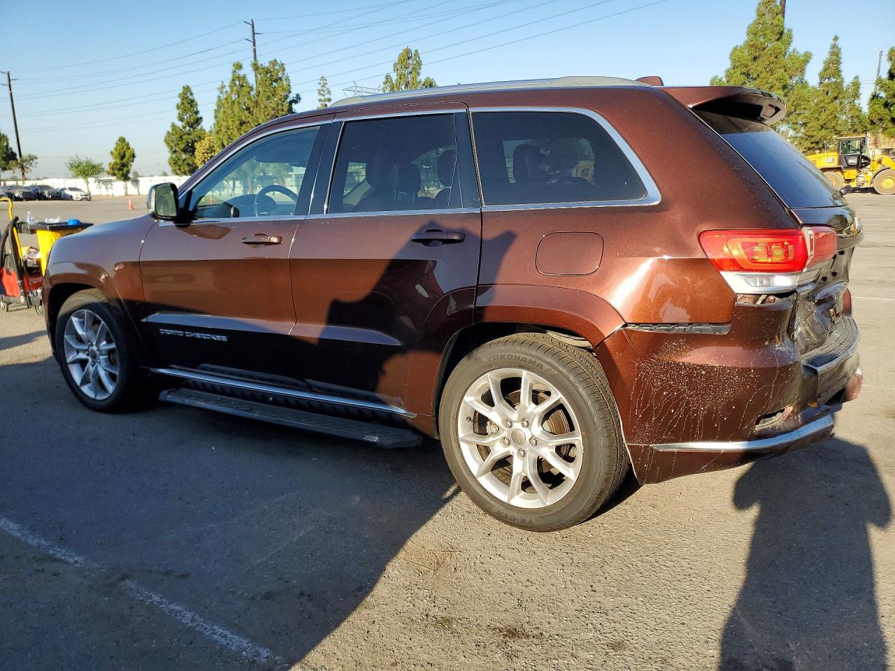 2015 Jeep Grand Cherokee Summit Brown vin: 1C4RJFJM2FC866492