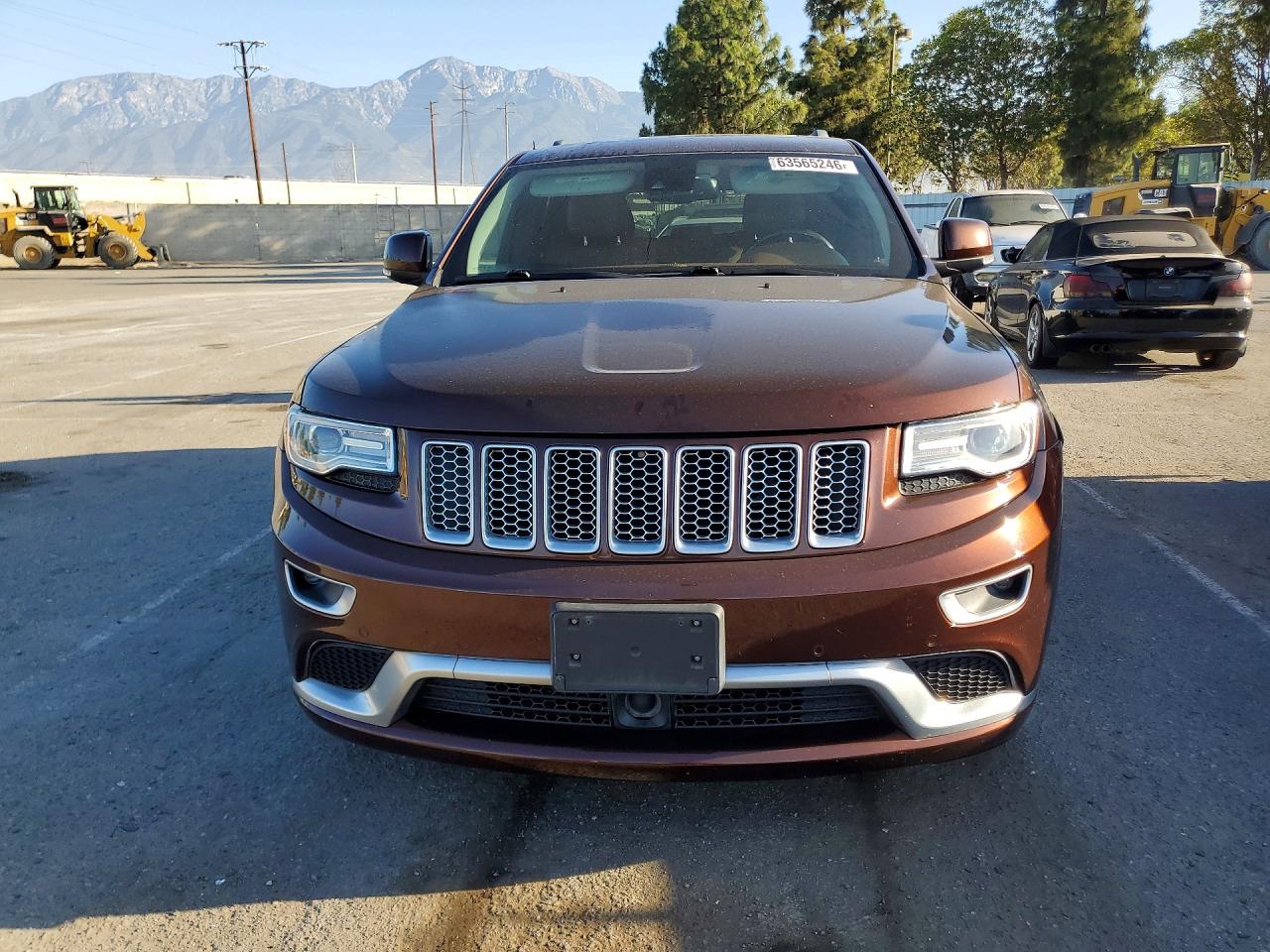 2015 Jeep Grand Cherokee Summit Brown vin: 1C4RJFJM2FC866492