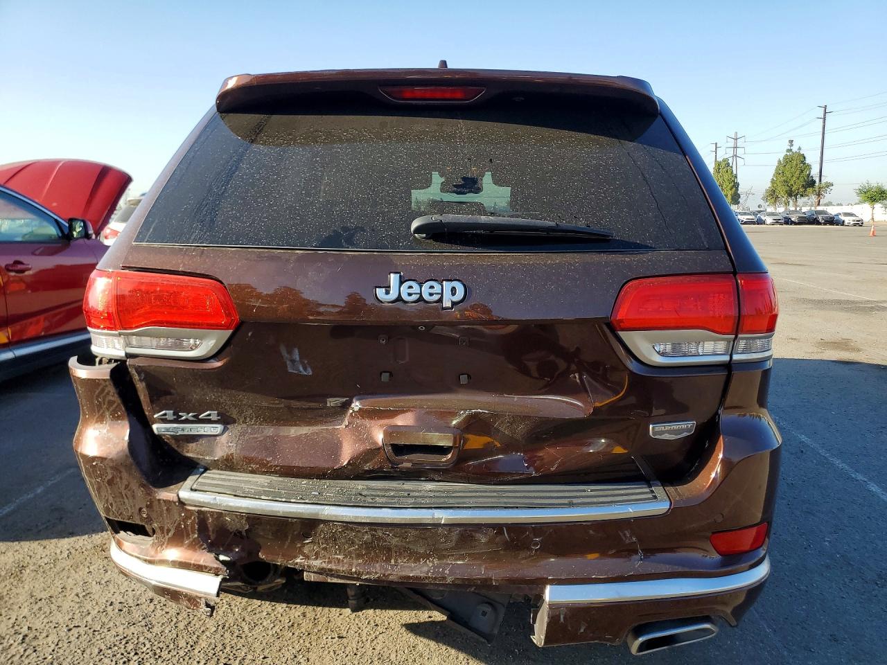 2015 Jeep Grand Cherokee Summit Brown vin: 1C4RJFJM2FC866492