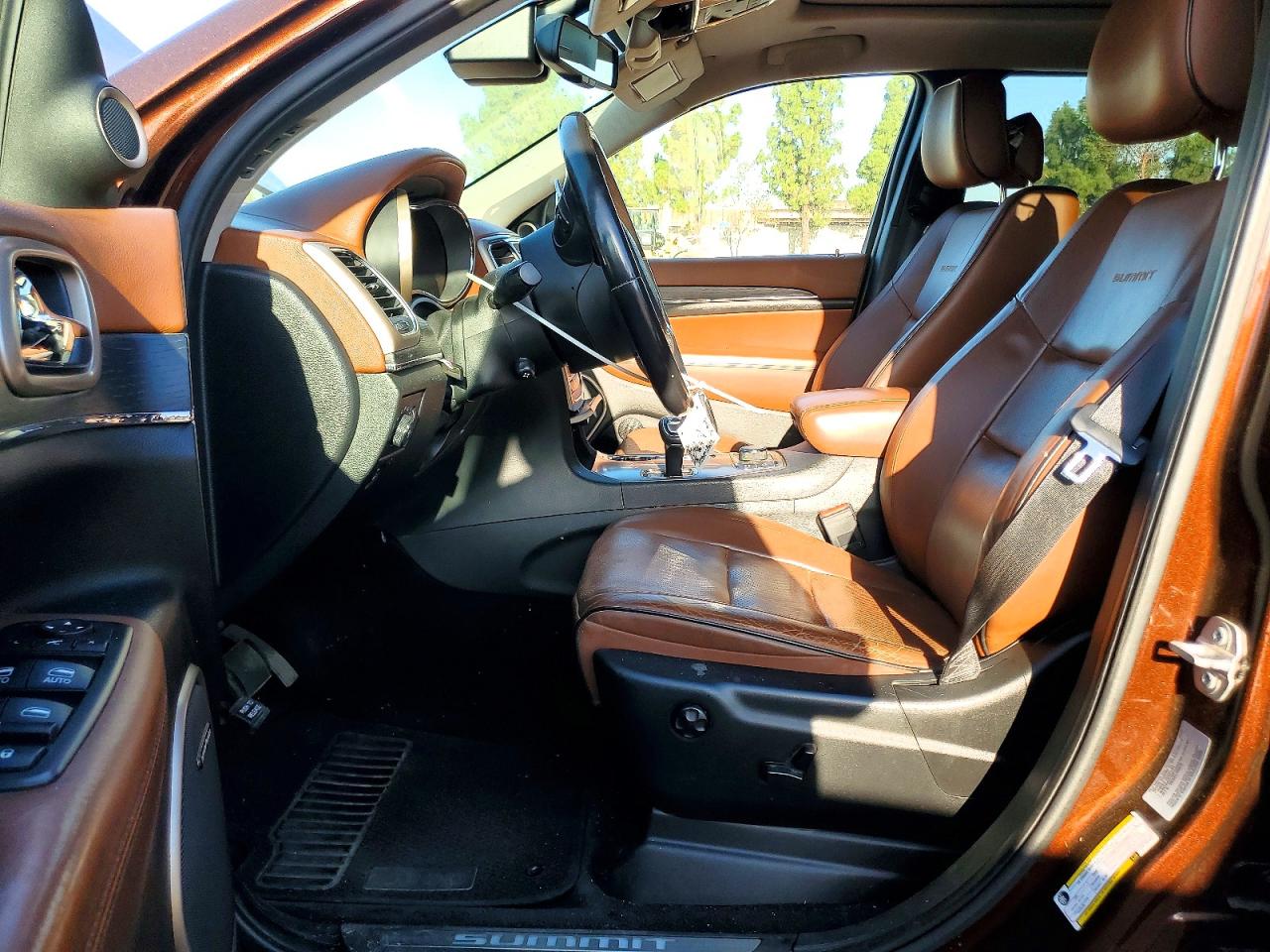 2015 Jeep Grand Cherokee Summit Brown vin: 1C4RJFJM2FC866492