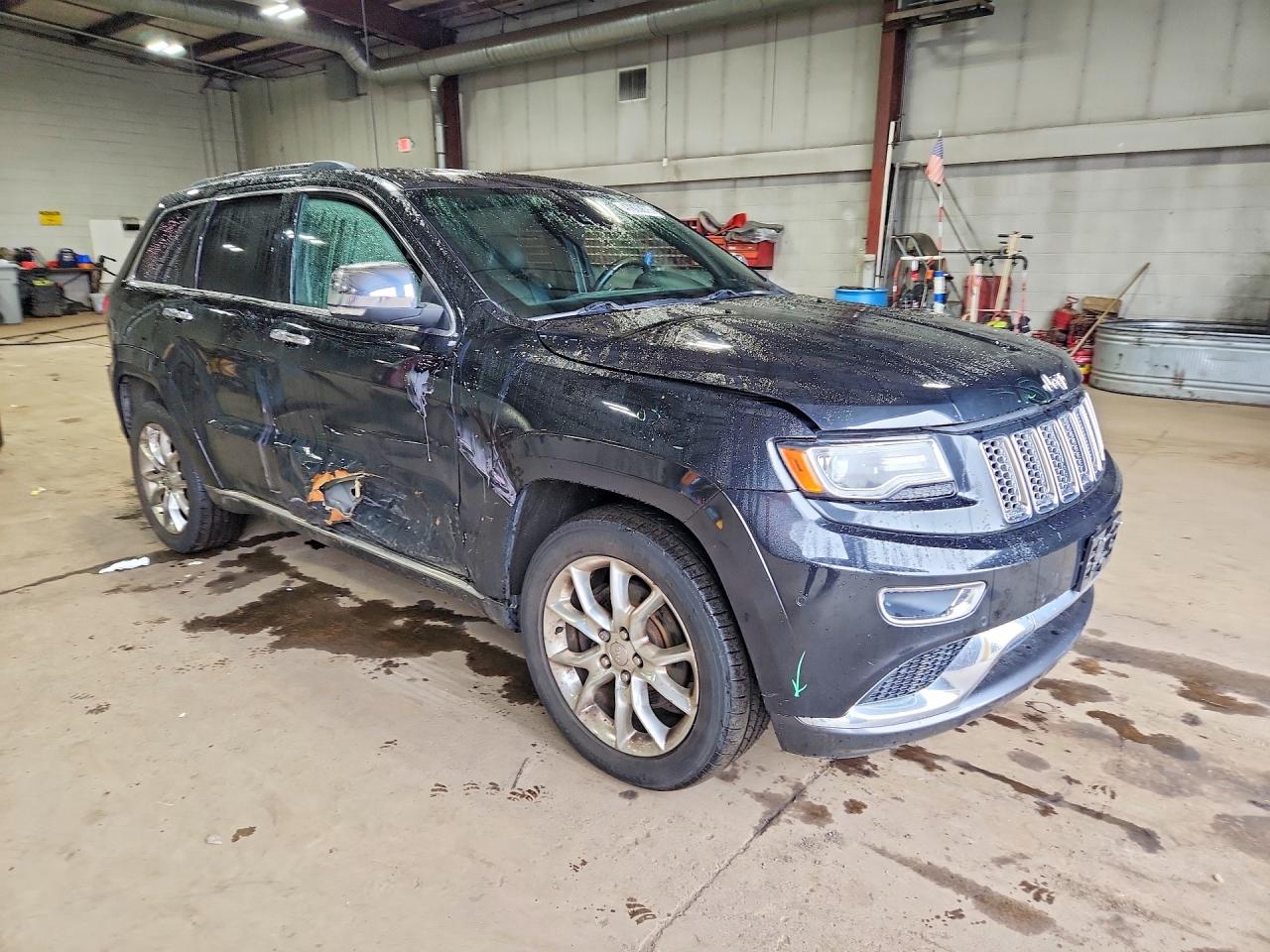 2014 Jeep Grand Cherokee Summit Black vin: 1C4RJFJM3EC320136