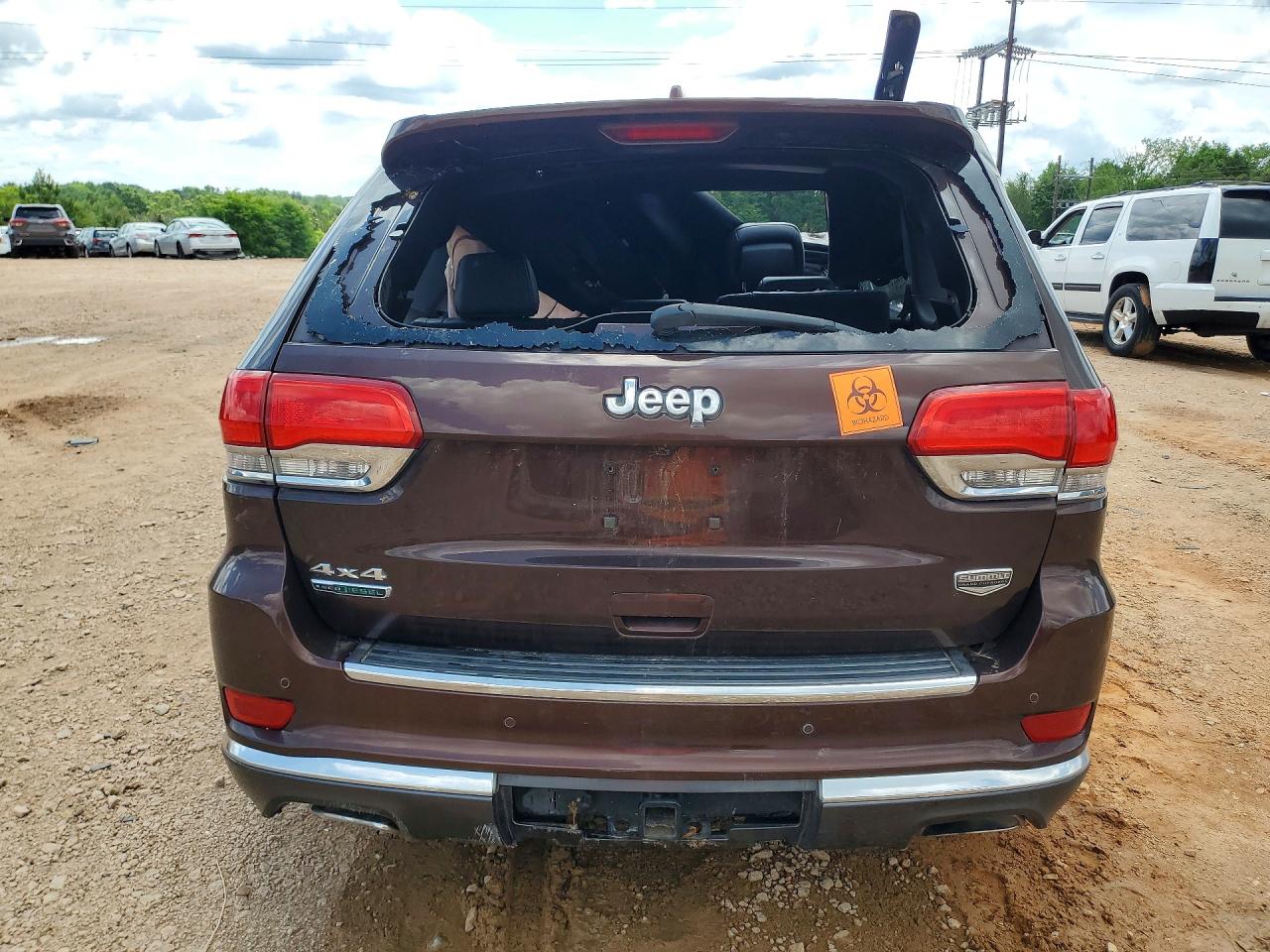 2014 Jeep Grand Cherokee Summit Brown vin: 1C4RJFJM3EC509580