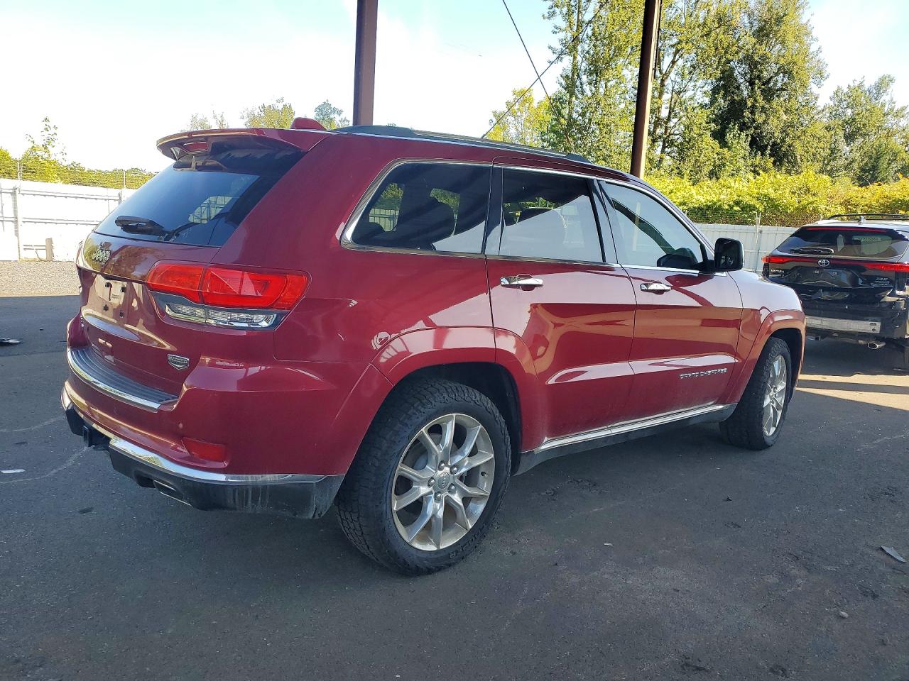 2014 Jeep Grand Cherokee Summit Burgundy vin: 1C4RJFJM4EC366963