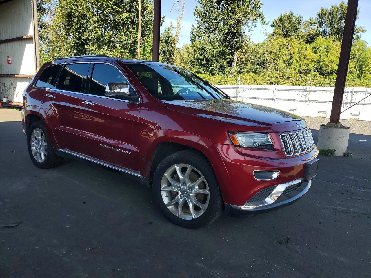 2014 Jeep Grand Cherokee Summit Burgundy vin: 1C4RJFJM4EC366963
