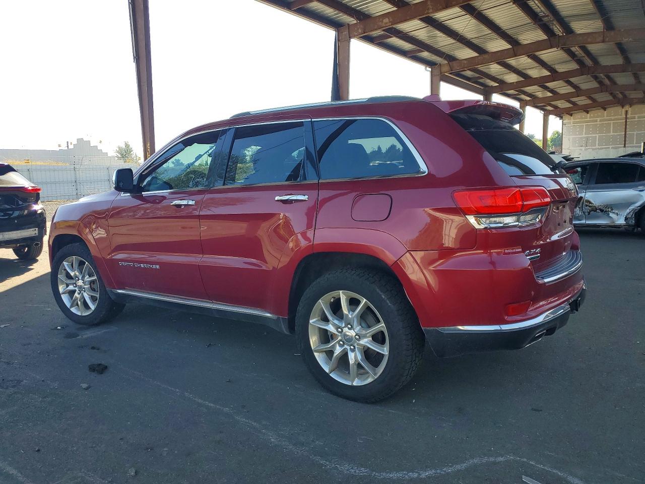2014 Jeep Grand Cherokee Summit Burgundy vin: 1C4RJFJM4EC366963